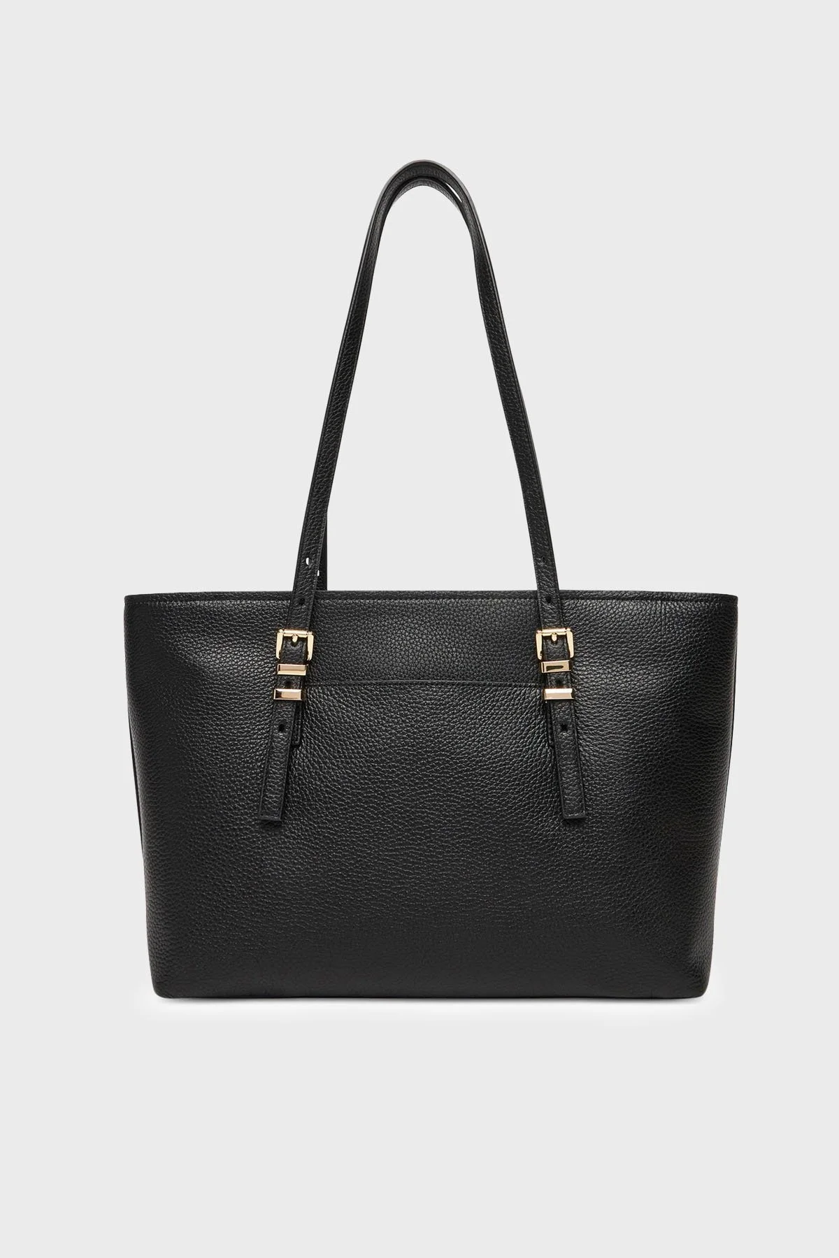 Michael Kors Deri Omuz Askılı Kadın Çanta 30T5GQNT2L 001 Siyah - 3