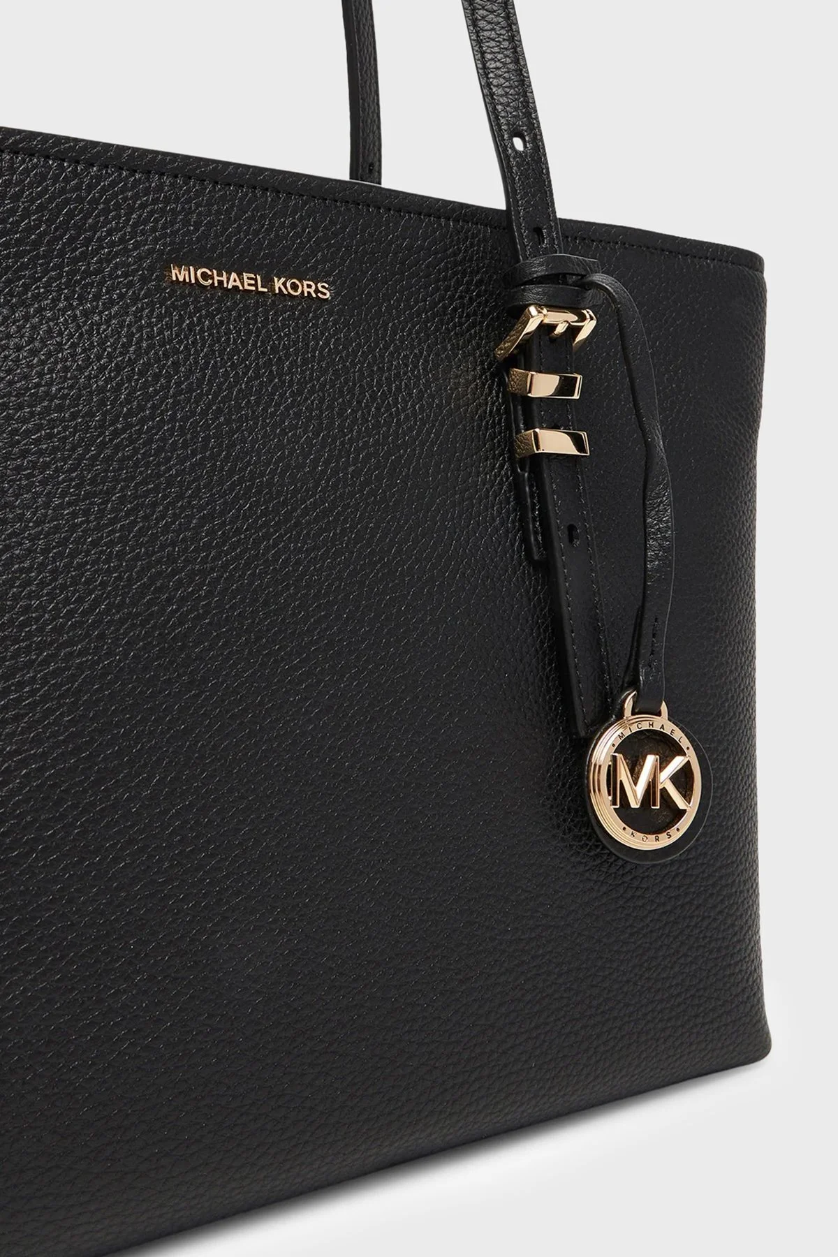 Michael Kors Deri Omuz Askılı Kadın Çanta 30T5GQNT2L 001 Siyah - 5