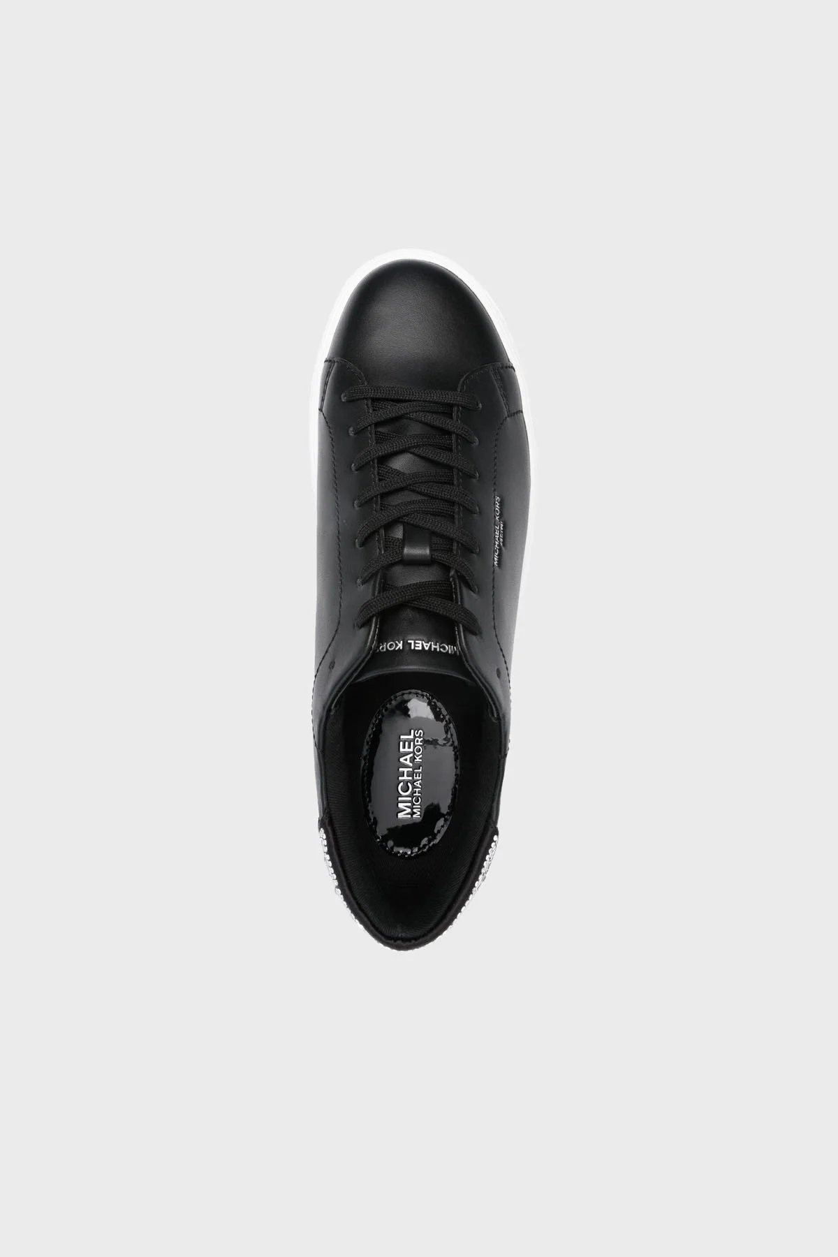 Michael Kors Deri Sneaker 43H3GVFS1L Bayan Ayakkabı 43H3GVFS1L 001 SİYAH - 8