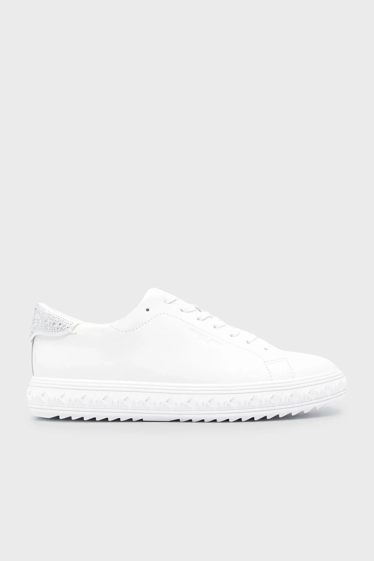 Michael Kors Deri Sneaker 43H3GVFS2L Kadın Ayakkabı 43H3GVFS2L 085 BEYAZ - 1