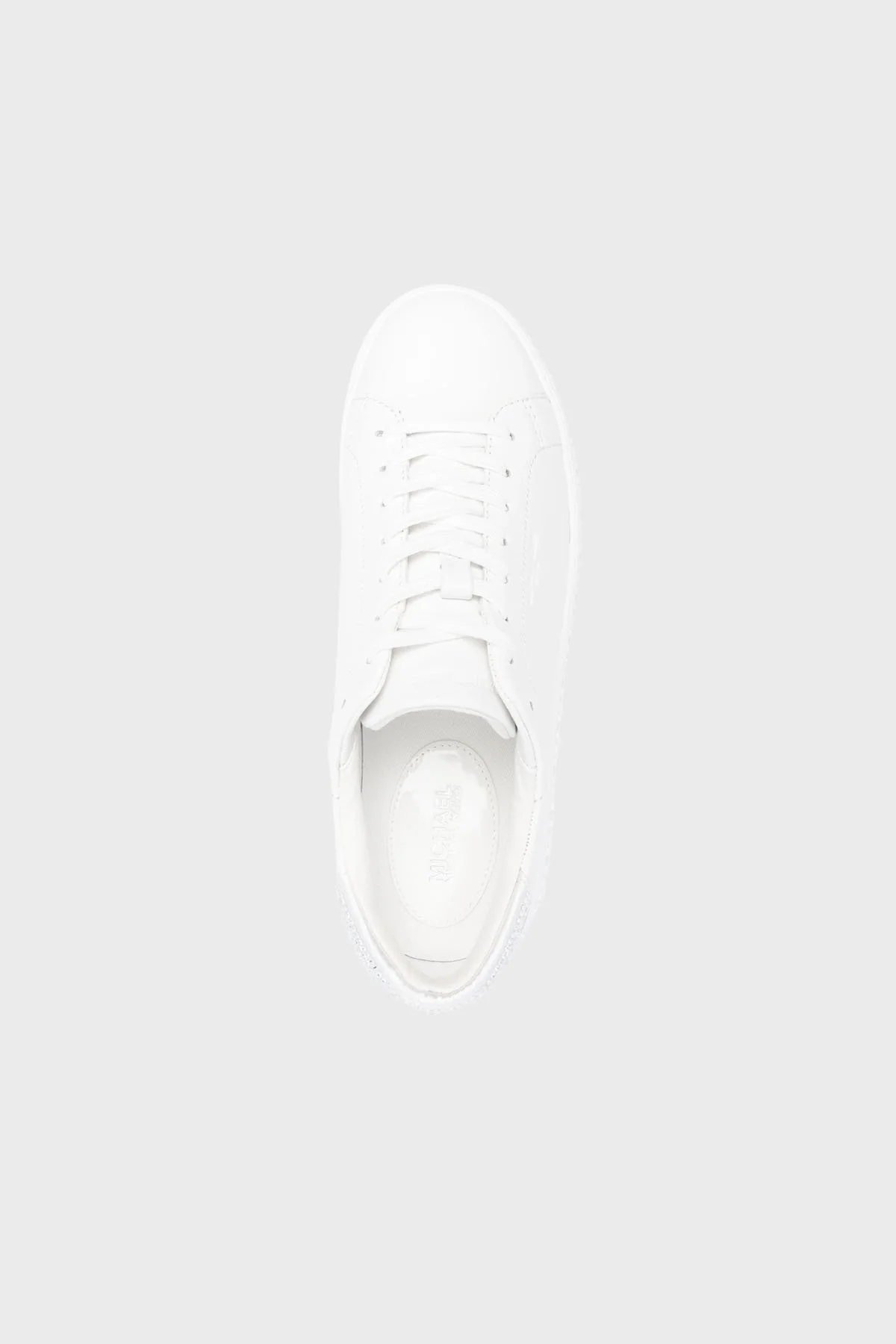 Michael Kors Deri Sneaker 43H3GVFS2L Kadın Ayakkabı 43H3GVFS2L 085 BEYAZ - 4