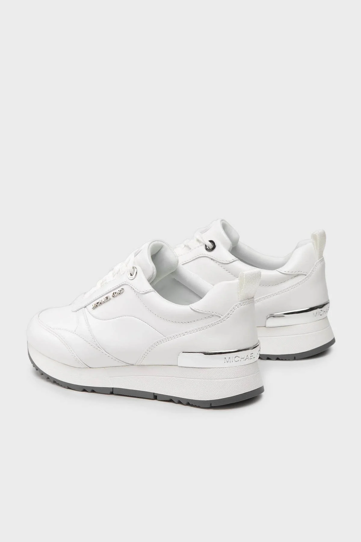 Michael Kors Deri Sneaker 43T2ALFS3L085 Kadın Ayakkabı 43T2ALFS3L 085 BEYAZ - 3
