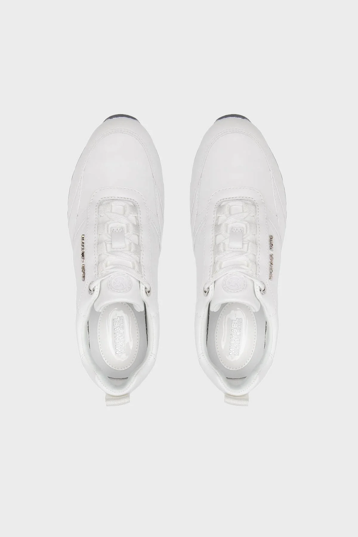 Michael Kors Deri Sneaker 43T2ALFS3L085 Kadın Ayakkabı 43T2ALFS3L 085 BEYAZ - 4
