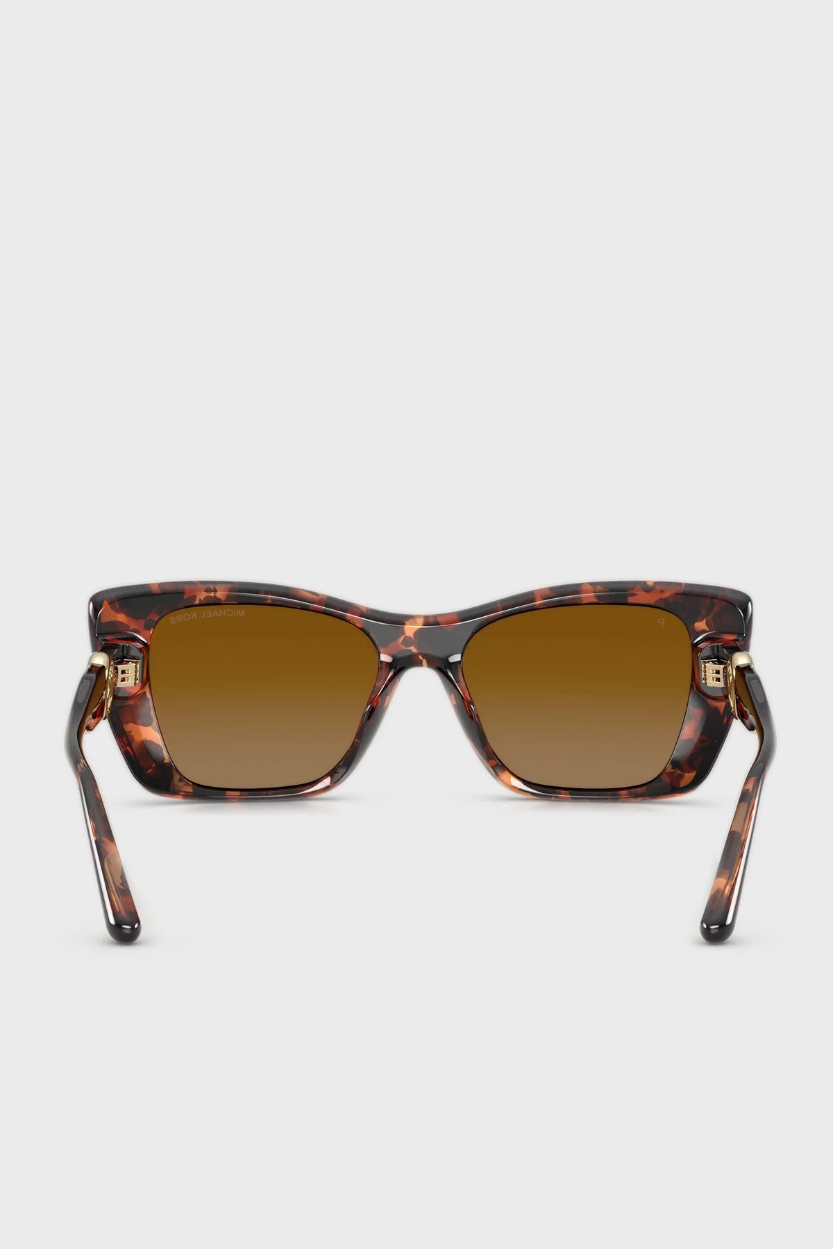 Michael Kors Desenli Güneş 0MK2270U40319P53 Bayan Gözlük 0MK2270U 40319P 53 Kaplumbağa kabuğu - 3