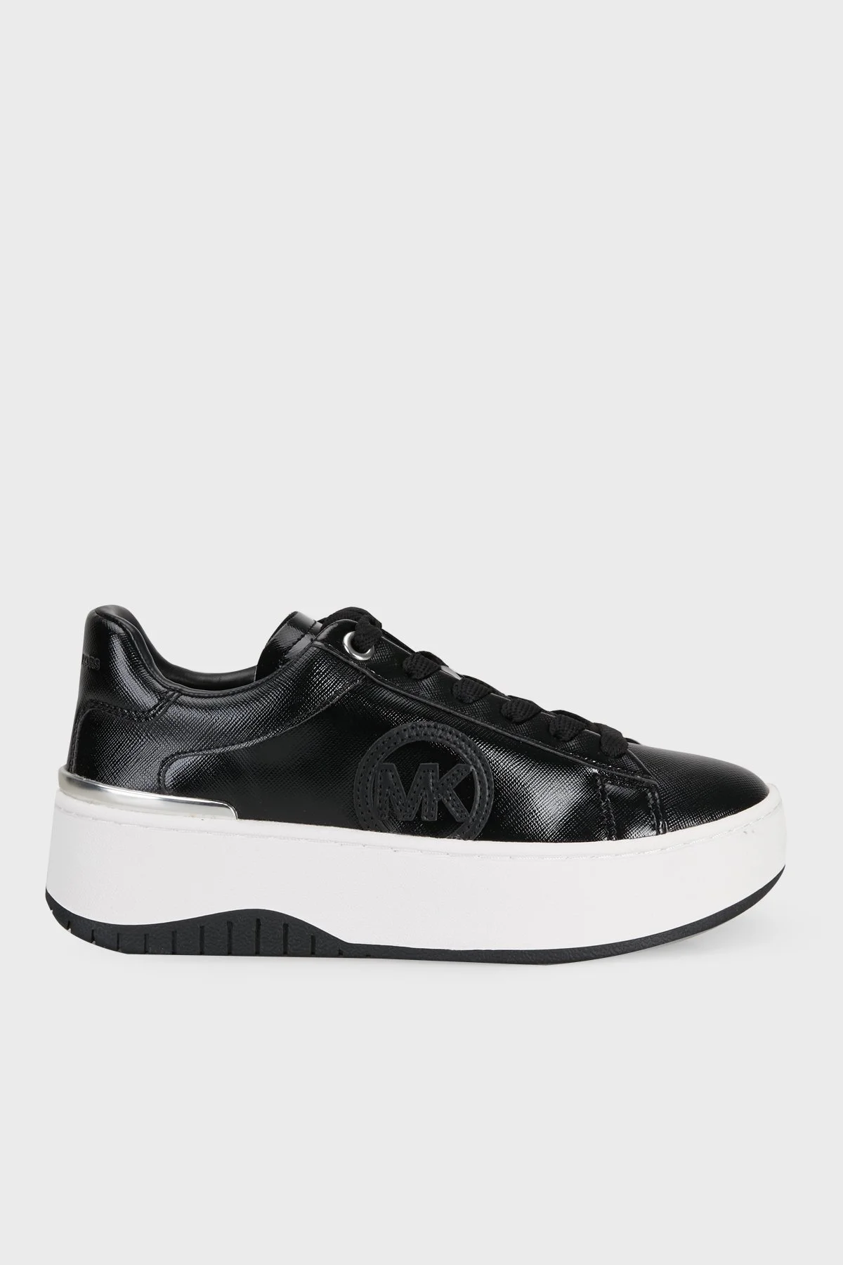 Michael Kors Dottie Lace Up Logolu Platform Sneaker 43F6DTFS1A001 Kadın Ayakkabı 43F6DTFS1A 001 Siyah - 1