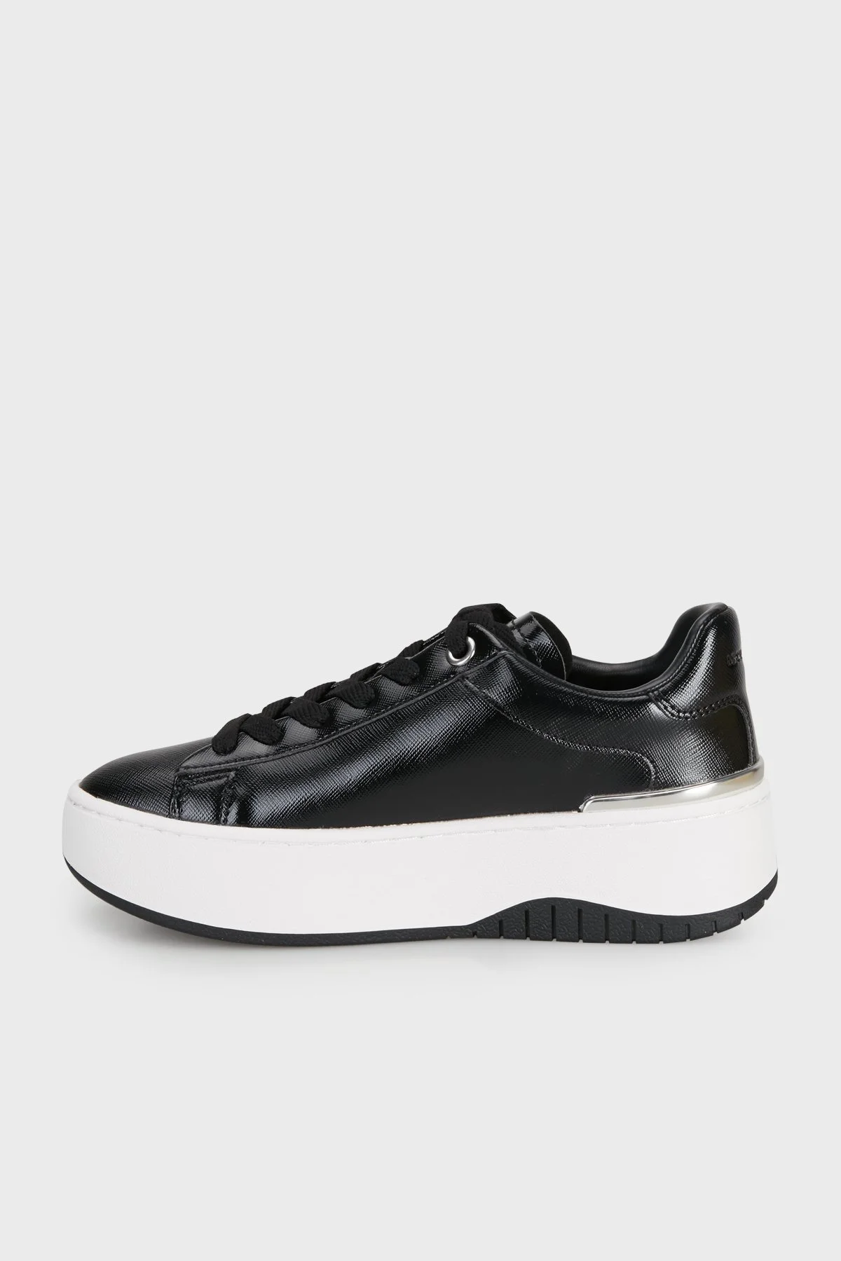Michael Kors Dottie Lace Up Logolu Platform Sneaker 43F6DTFS1A001 Kadın Ayakkabı 43F6DTFS1A 001 Siyah - 2