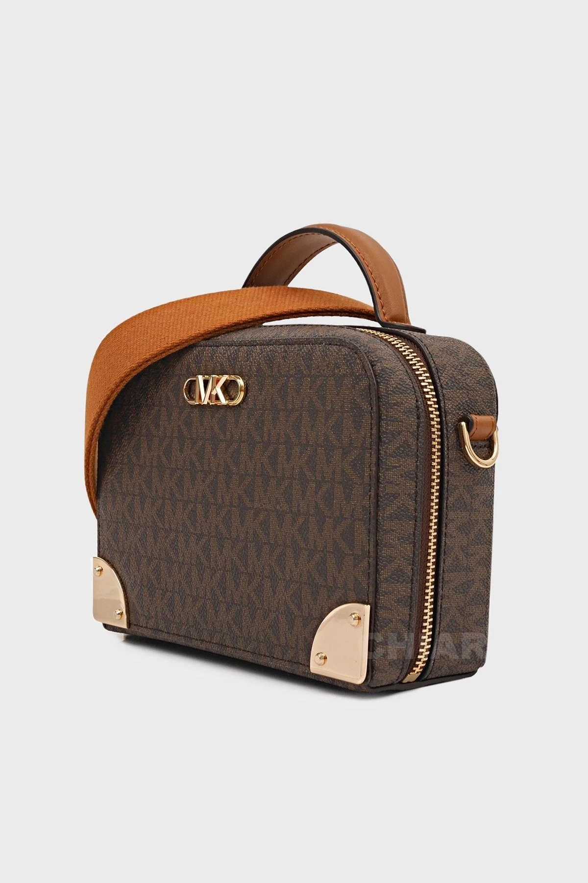 Michael Kors Estelle Çıkarılabilir Omuz Askılı Deri 32F3G9EC5B252 Bayan Çanta 32F3G9EC5B 252 KAHVE - 2