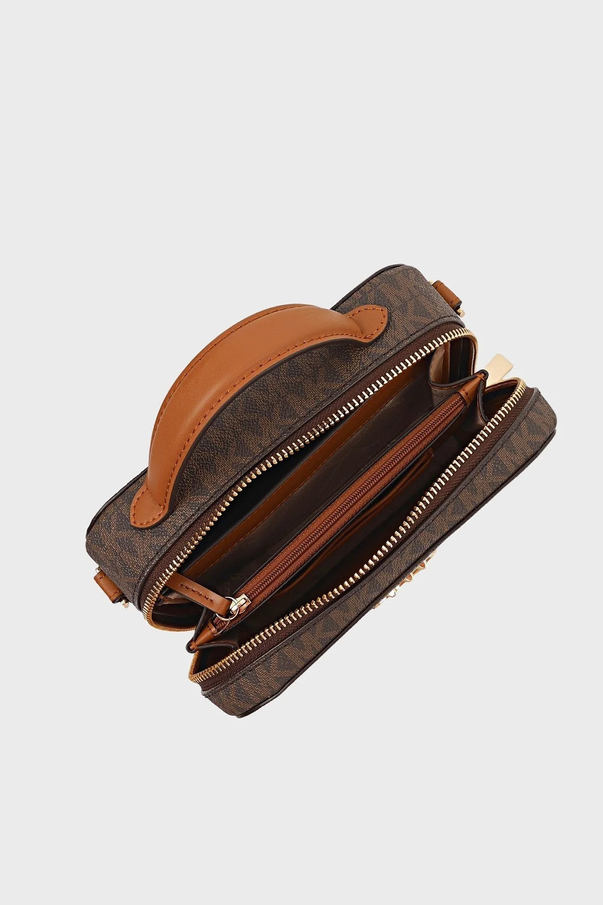 Michael Kors Estelle Çıkarılabilir Omuz Askılı Deri 32F3G9EC5B252 Bayan Çanta 32F3G9EC5B 252 KAHVE - 4