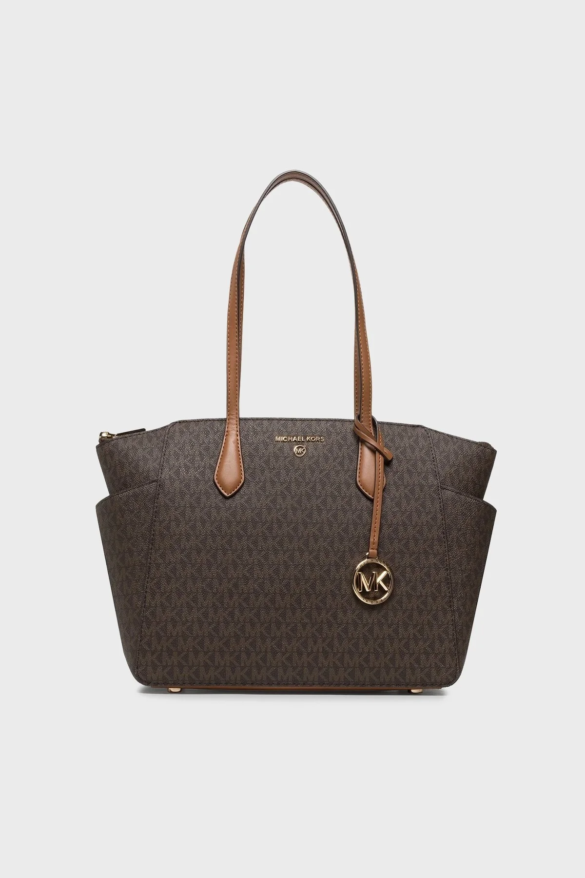 Michael Kors Fermuarlı 30S2G6AT2B252 Bayan Çanta 30S2G6AT2B 252 KAHVE - 1