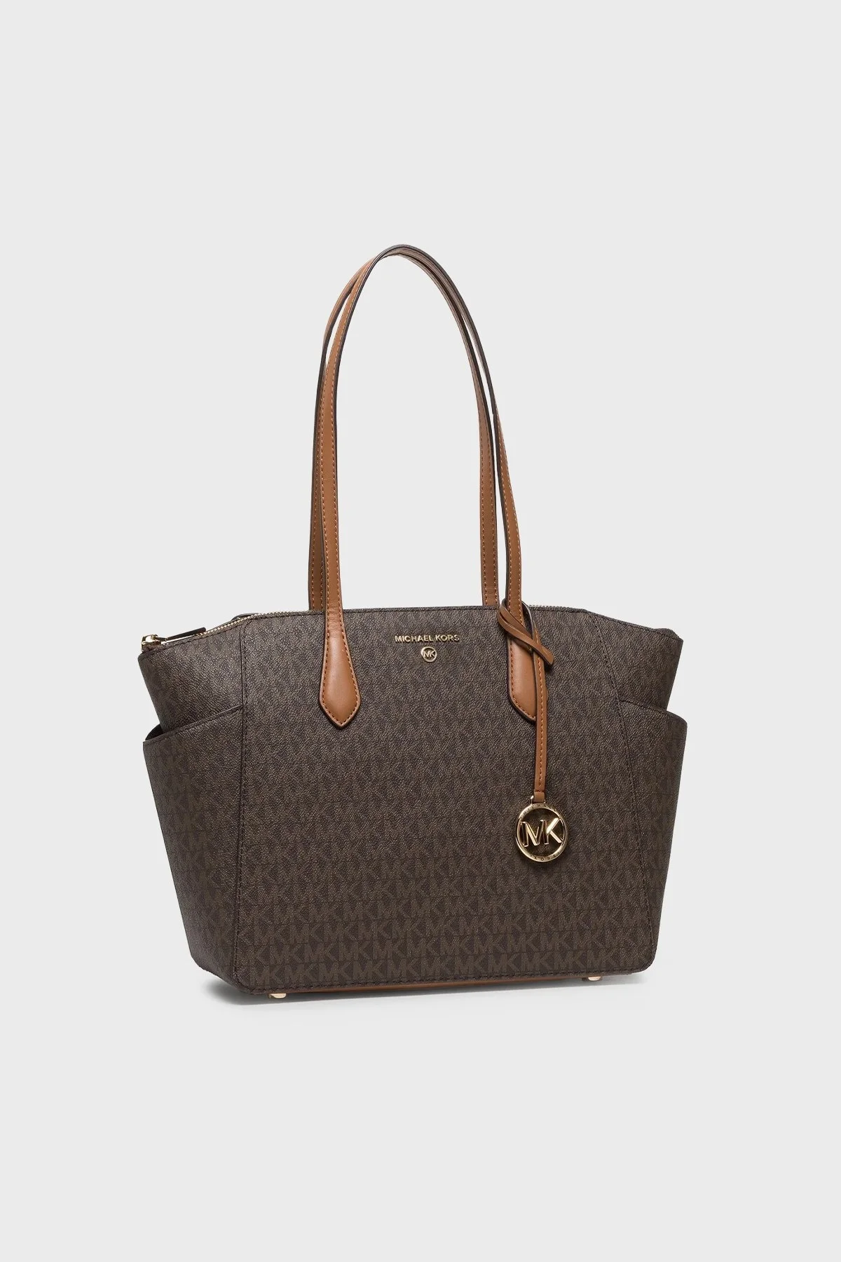 Michael Kors Fermuarlı 30S2G6AT2B252 Bayan Çanta 30S2G6AT2B 252 KAHVE - 3