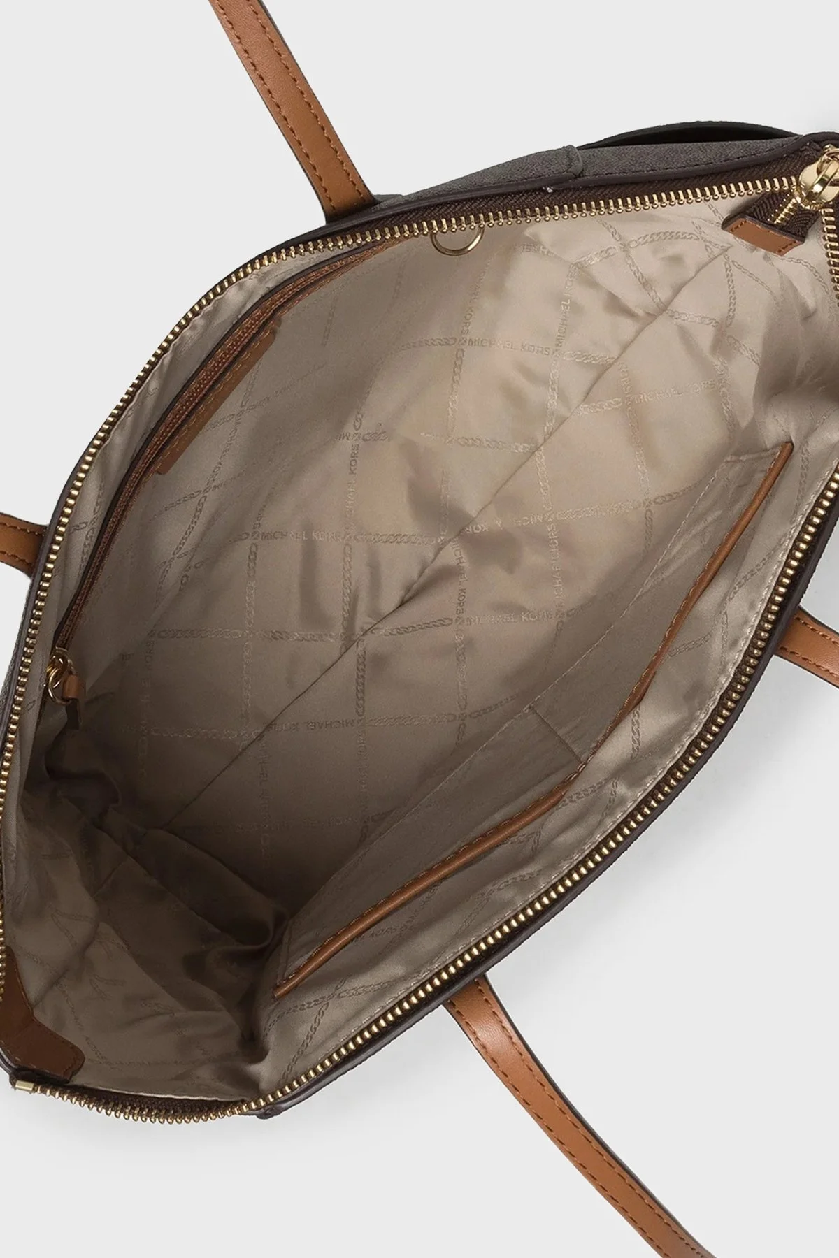 Michael Kors Fermuarlı 30S2G6AT2B252 Bayan Çanta 30S2G6AT2B 252 KAHVE - 6