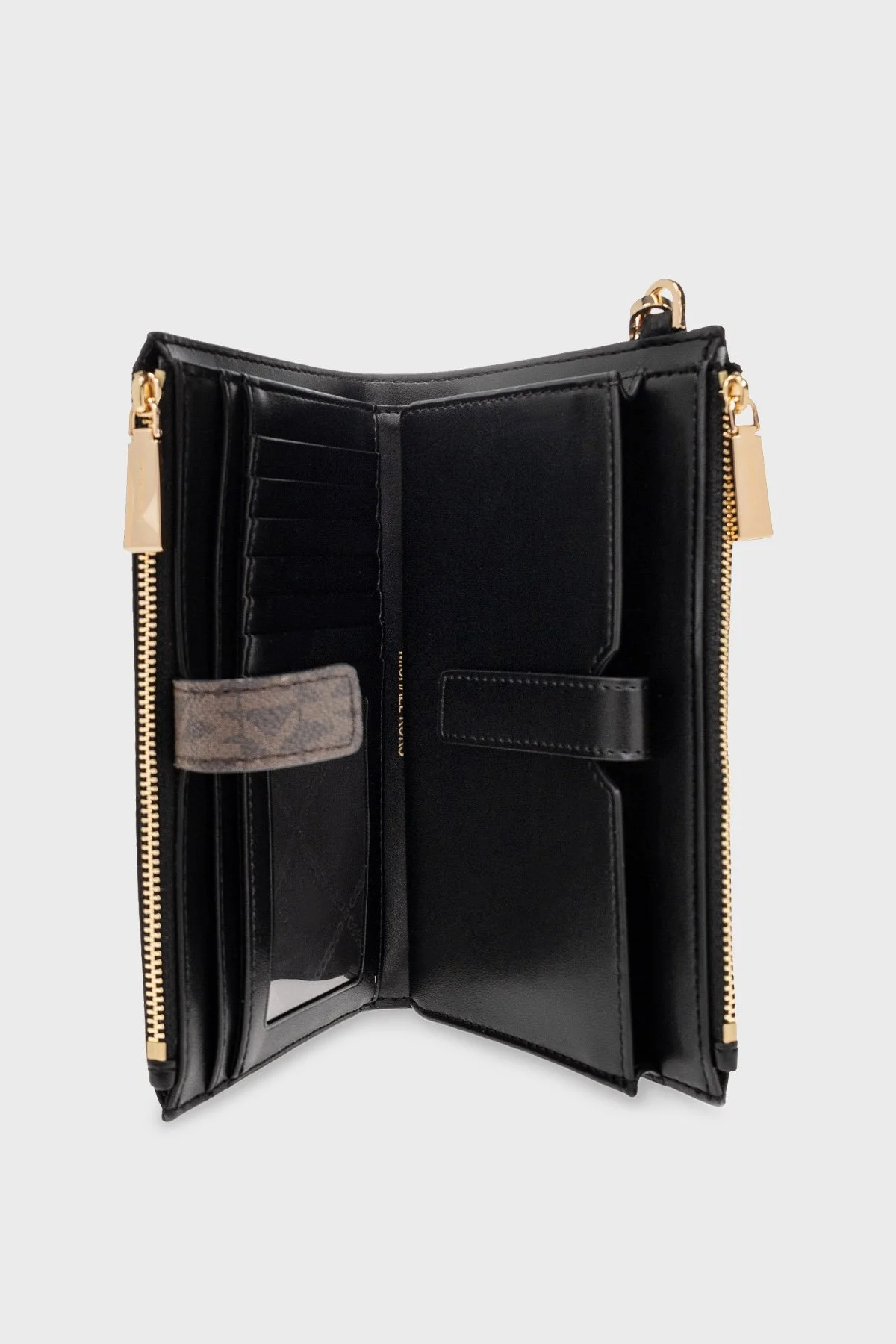 Michael Kors Fermuarlı 34F3GJ6W4B292 Bayan Cüzdan 34F3GJ6W4B 292 SİYAH - 2