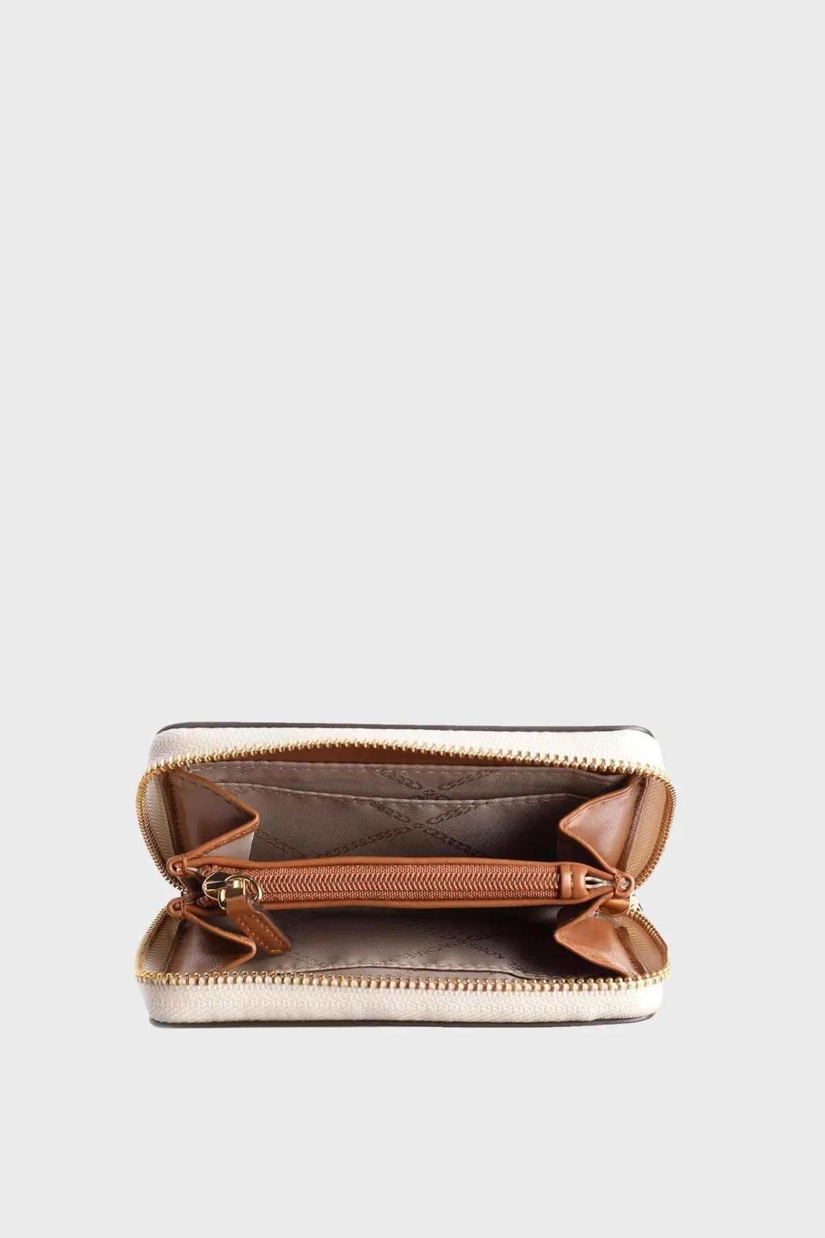 Michael Kors Fermuarlı 34S1GT9Z1B149 Bayan Cüzdan 34S1GT9Z1B 149 EKRU - 2