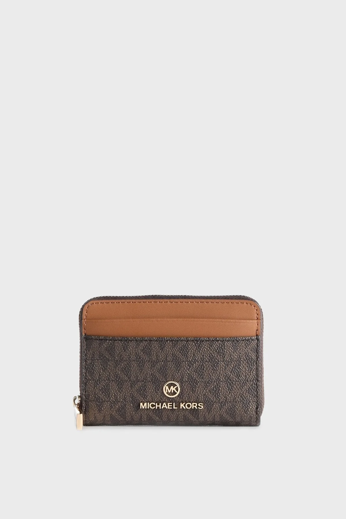Michael Kors Fermuarlı 34S1GT9Z1B252 Bayan Cüzdan 34S1GT9Z1B 252 KAHVE - 1