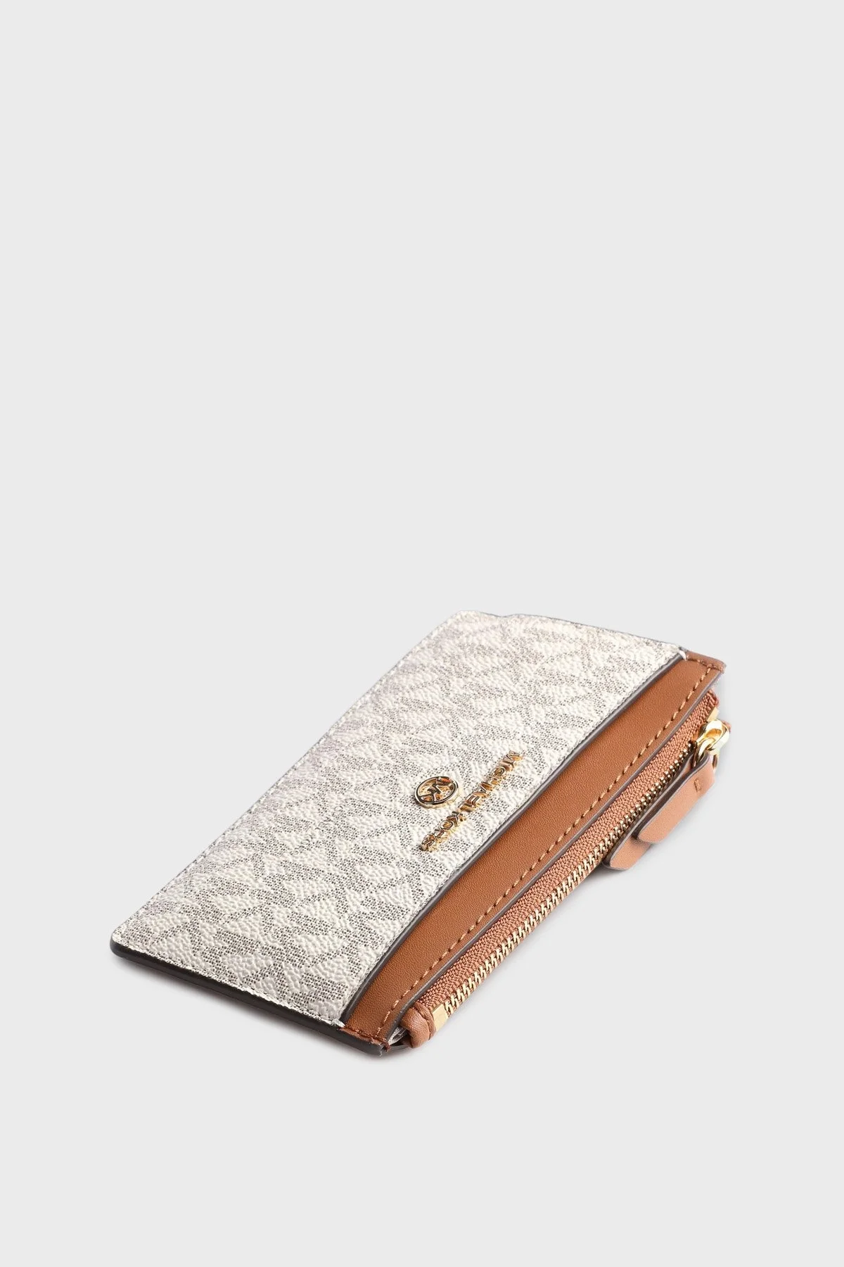 Michael Kors Fermuarlı 34T1GT9D5B Bayan Cüzdan 34T1GT9D5B VANILLA ACRN EKRU - 3