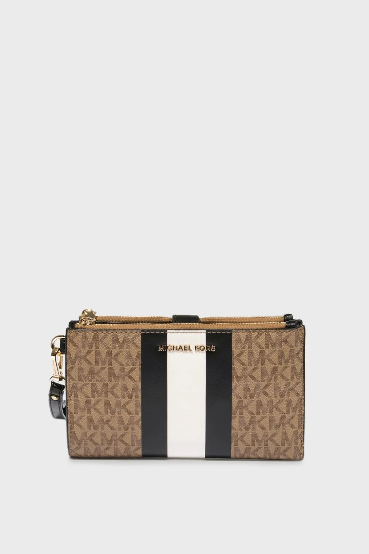 Michael Kors Fermuarlı 34T2GJ6W9B Bayan Cüzdan 34T2GJ6W9B HUSK MULTI KAHVE - 1