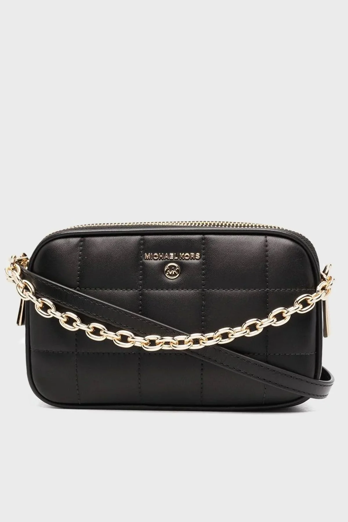 Michael Kors Fermuarlı Hakiki Deri Ayarlanabilir Omuz Askılı Bayan Çanta 32H1GT9C5L 001 SİYAH - 1