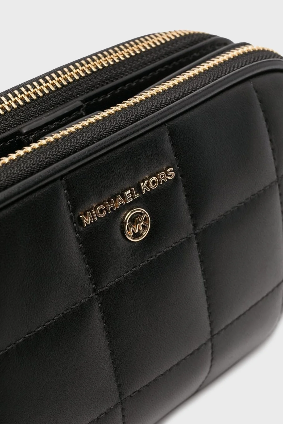 Michael Kors Fermuarlı Hakiki Deri Ayarlanabilir Omuz Askılı Bayan Çanta 32H1GT9C5L 001 SİYAH - 4