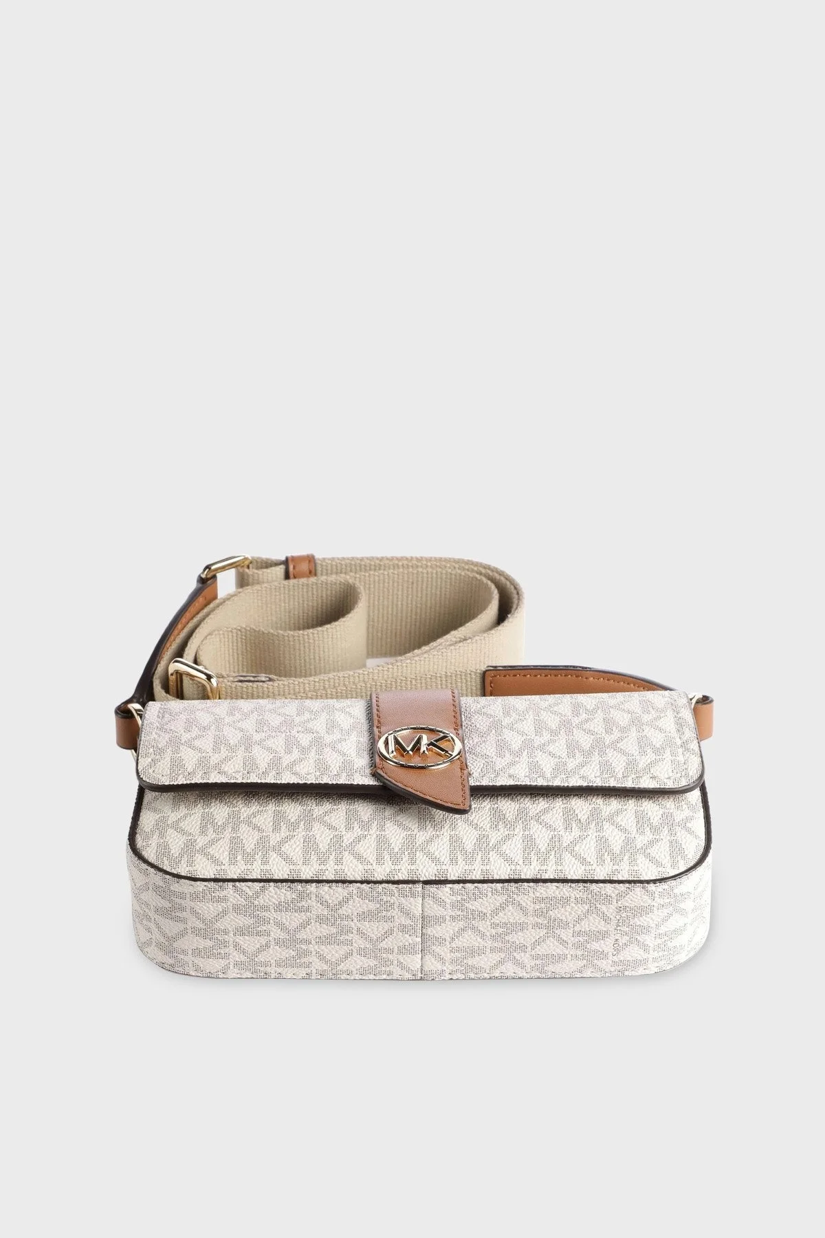 Michael Kors Greenwich Ayarlanabilir Omuz Askılı 32S3GGRC0B149 Bayan Çanta 32S3GGRC0B 149 EKRU - 4