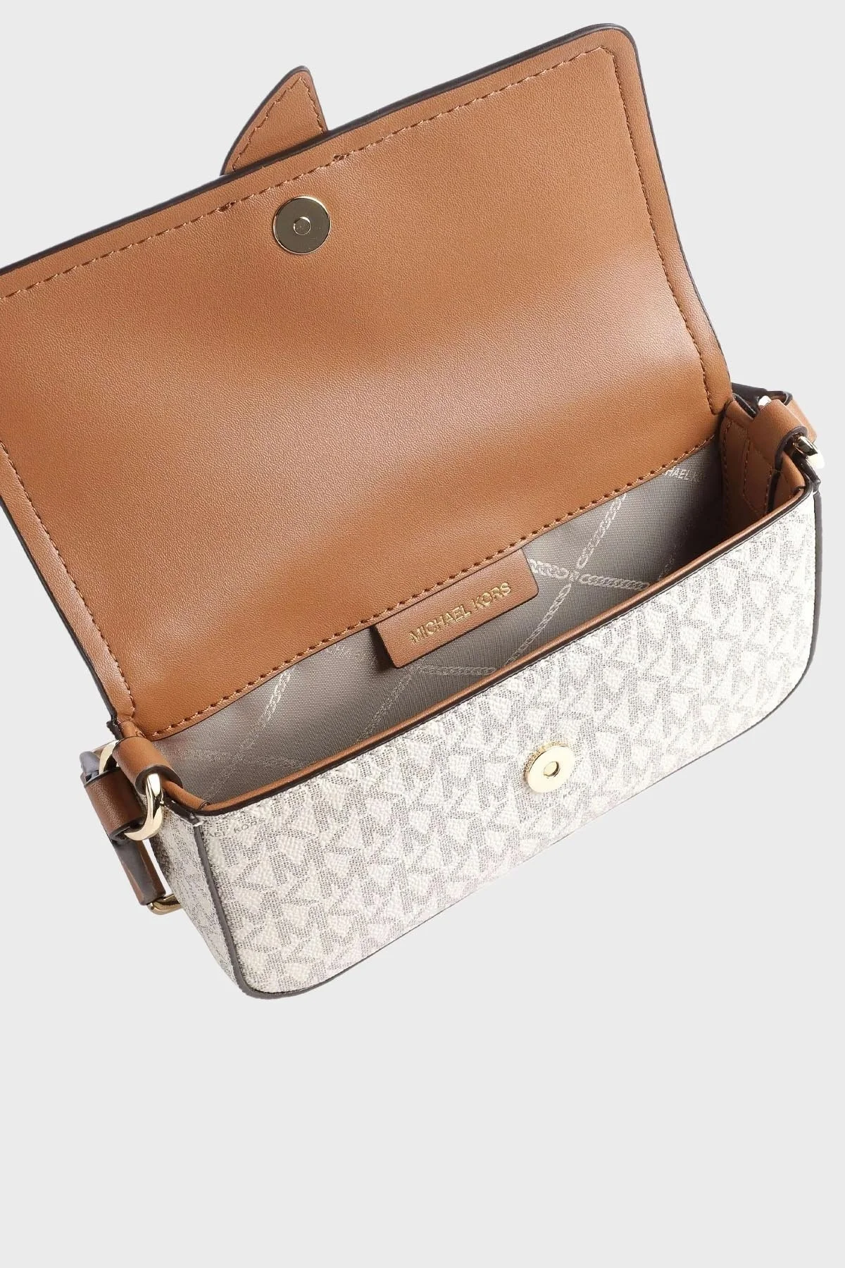 Michael Kors Greenwich Ayarlanabilir Omuz Askılı 32S3GGRC0B149 Bayan Çanta 32S3GGRC0B 149 EKRU - 5