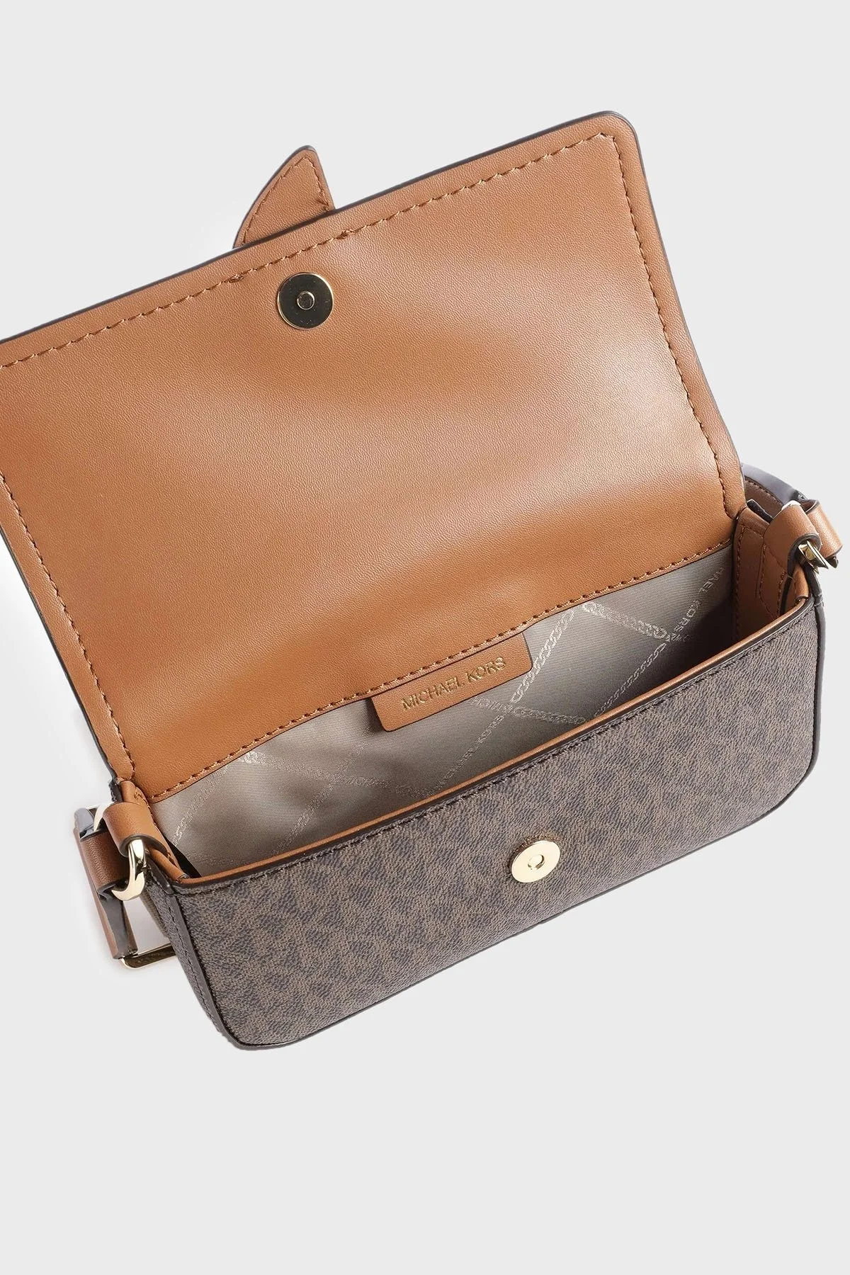 Michael Kors Greenwich Ayarlanabilir Omuz Askılı 32S3GGRC0B252 Bayan Çanta 32S3GGRC0B 252 KAHVE - 4