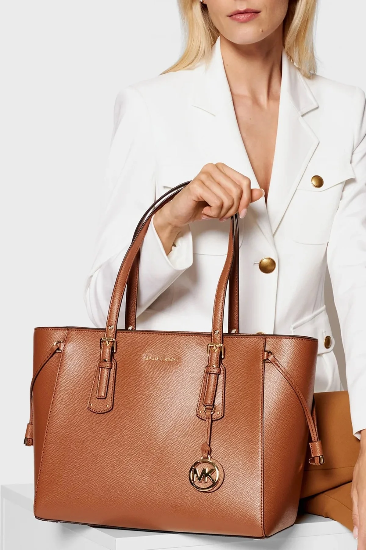 Michael Kors Hakiki Deri 30H7GV6T8L230 Bayan Çanta 30H7GV6T8L 230 TABA - 2