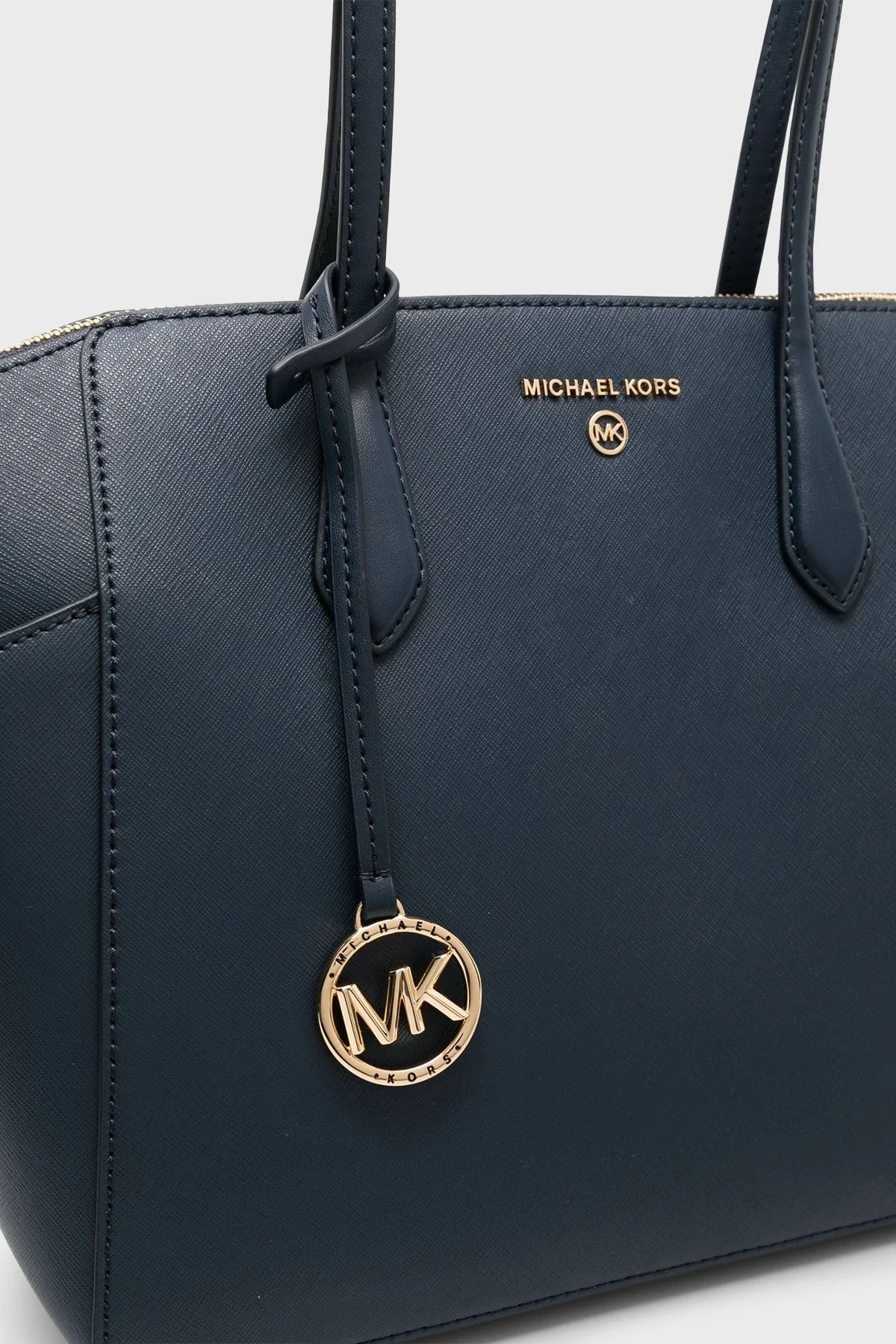 Michael Kors Hakiki Deri 30S2G6AT2L406 Bayan Çanta 30S2G6AT2L 406 LACİVERT - 4