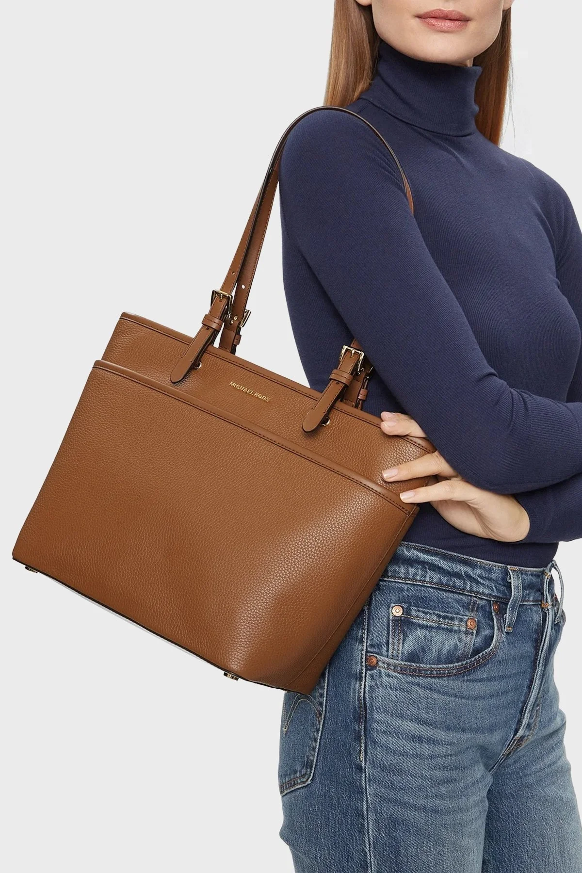 Michael Kors Hakiki Deri 30S3GWNT2L230 Bayan Çanta 30S3GWNT2L 230 TABA - 2