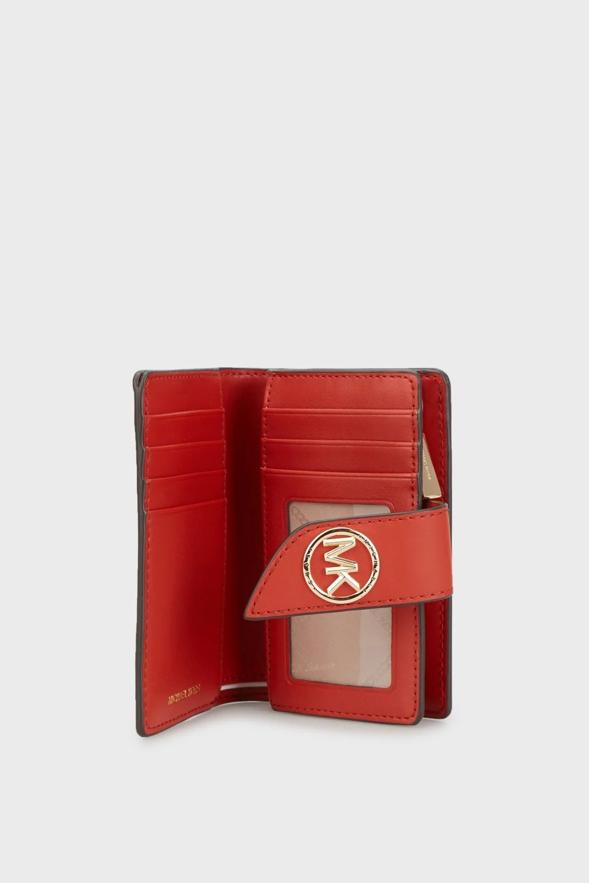 Michael Kors Hakiki Deri 32F1GGRD8L808 Bayan Cüzdan 32F1GGRD8L 808 TURUNCU - 4