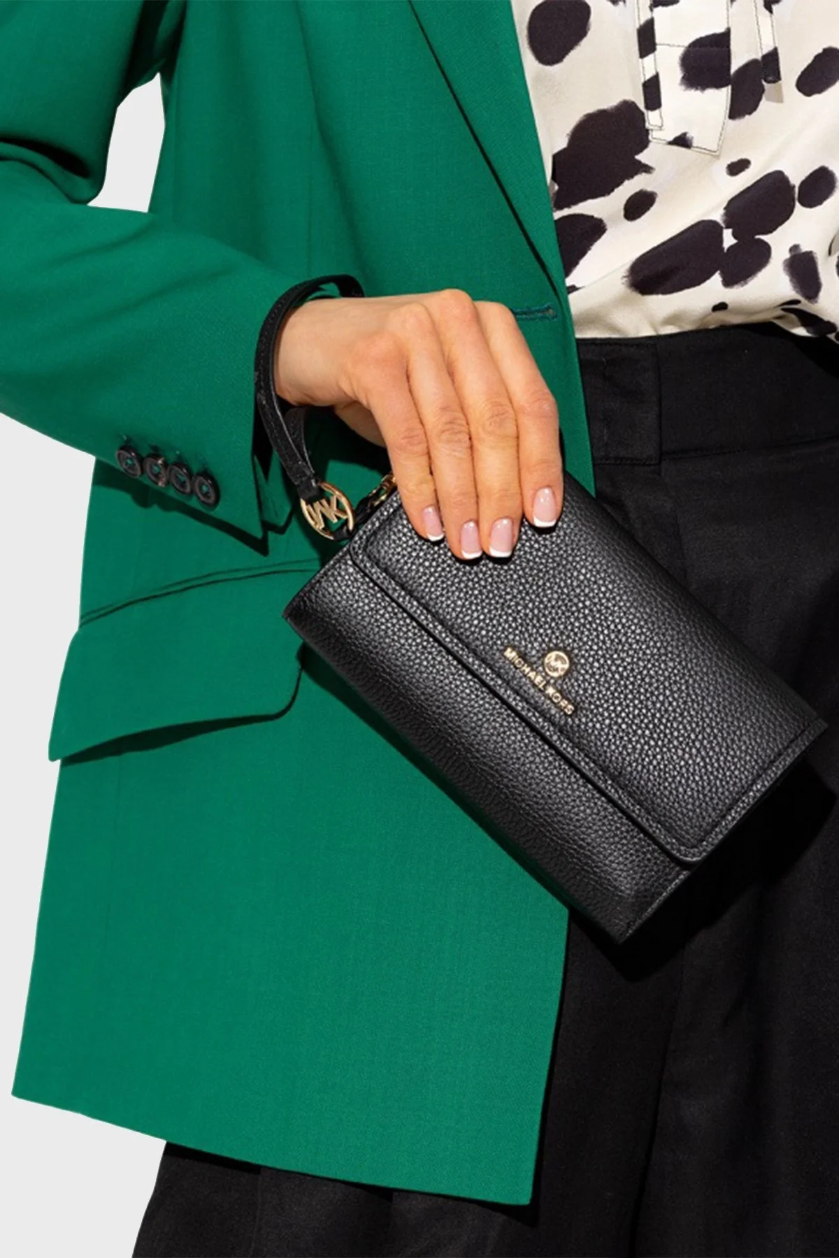 Michael Kors Hakiki Deri 34S2GT9W7L001 Bayan Cüzdan 34S2GT9W7L 001 SİYAH - 7