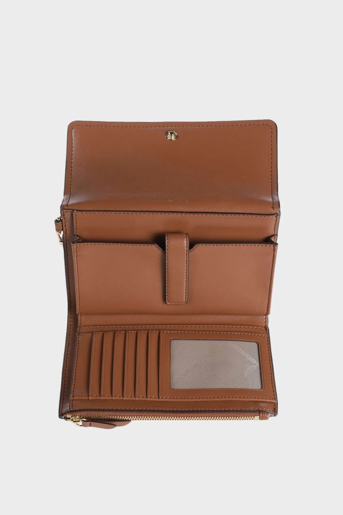 Michael Kors Hakiki Deri 34S2GT9W7L230 Bayan Cüzdan 34S2GT9W7L 230 TABA - 4