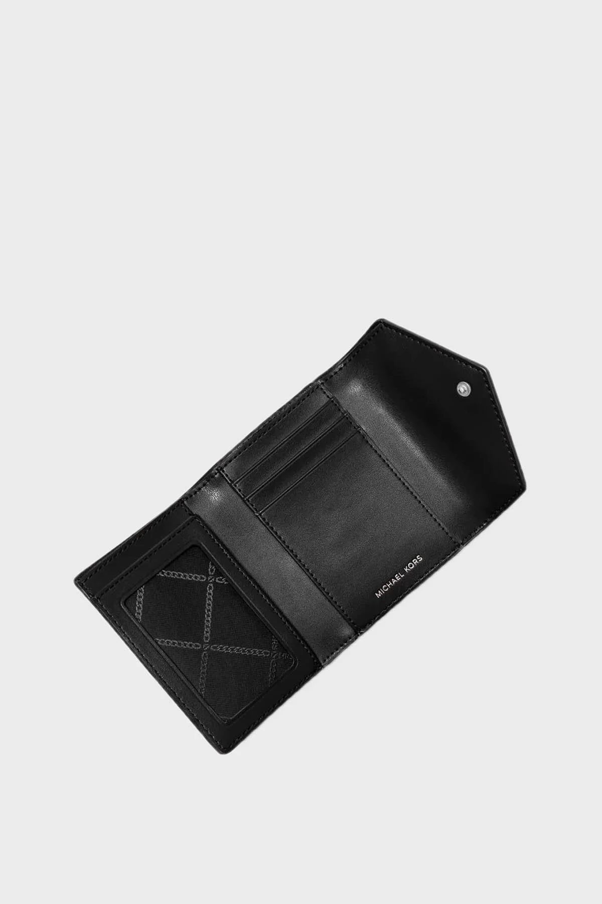 Michael Kors Hakiki Deri 34S2SNME6L001 Bayan Cüzdan 34S2SNME6L 001 SİYAH - 2