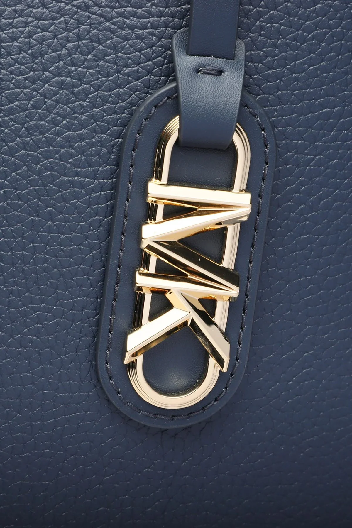 Michael Kors Hakiki Deri Büyük 30F3GZAT4T406 Kadın Çanta 30F3GZAT4T 406 LACİVERT - 7