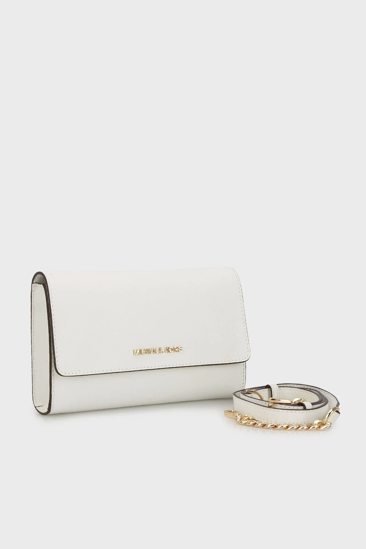 Michael Kors Hakiki Deri Çıkarılabilir Askılı ve Cüzdanlı 35S9GTVC3L085 Bayan Çanta 35S9GTVC3L 085 BEYAZ - 6