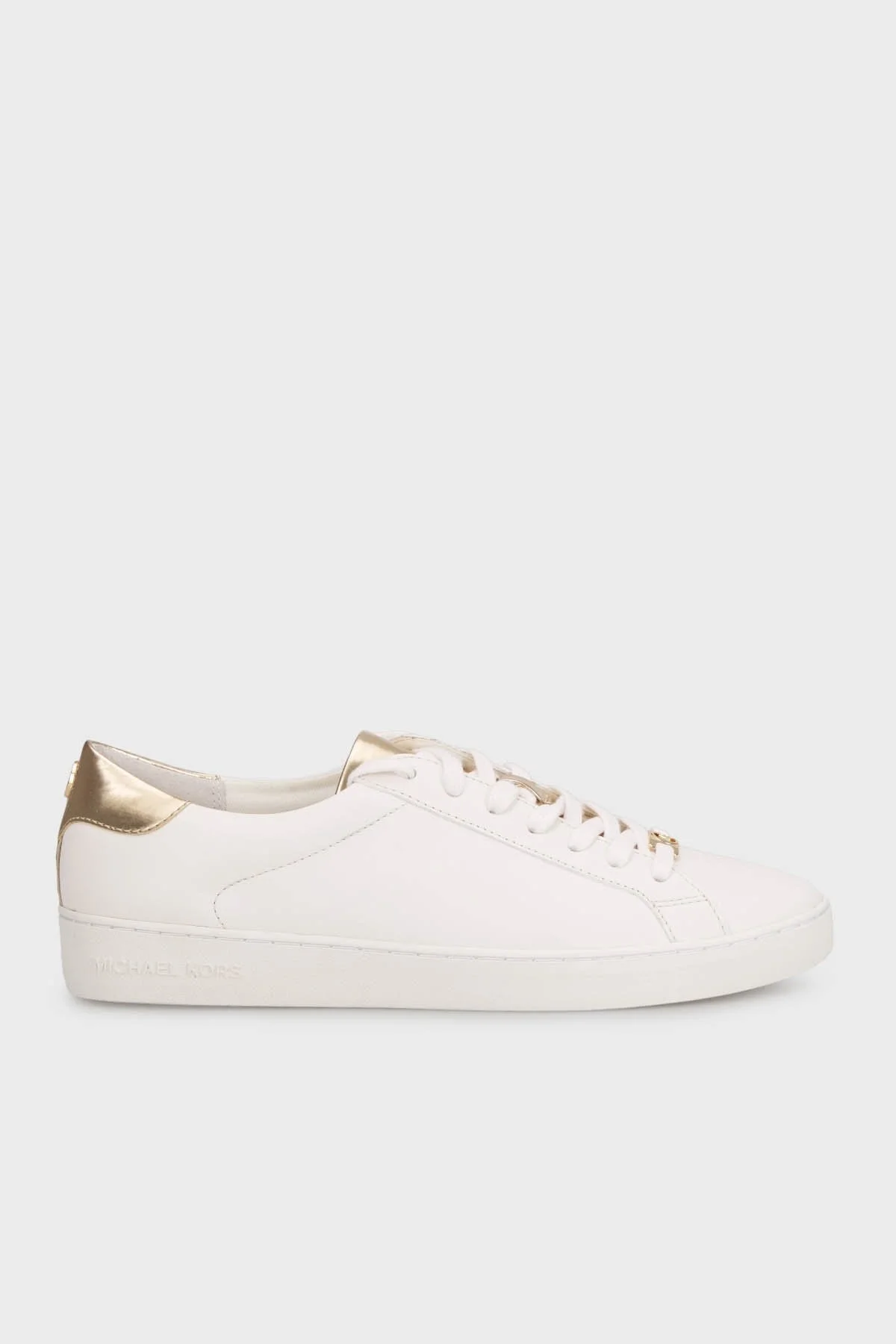 Michael Kors Hakiki Deri Sneaker 43S9OLFS3D119 Bayan Ayakkabı 43S9OLFS3D 119 BEYAZ - 1