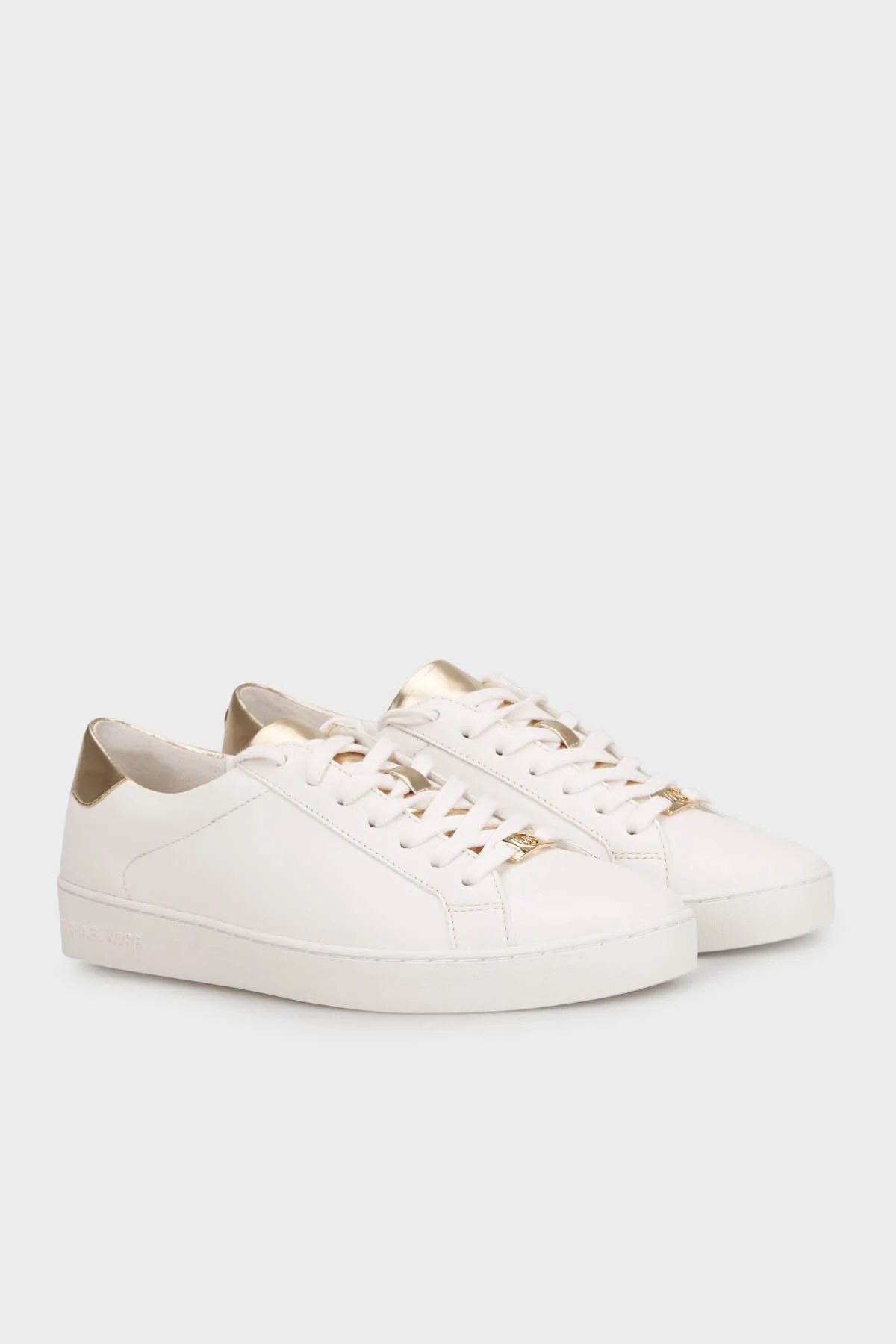 Michael Kors Hakiki Deri Sneaker 43S9OLFS3D119 Bayan Ayakkabı 43S9OLFS3D 119 BEYAZ - 3