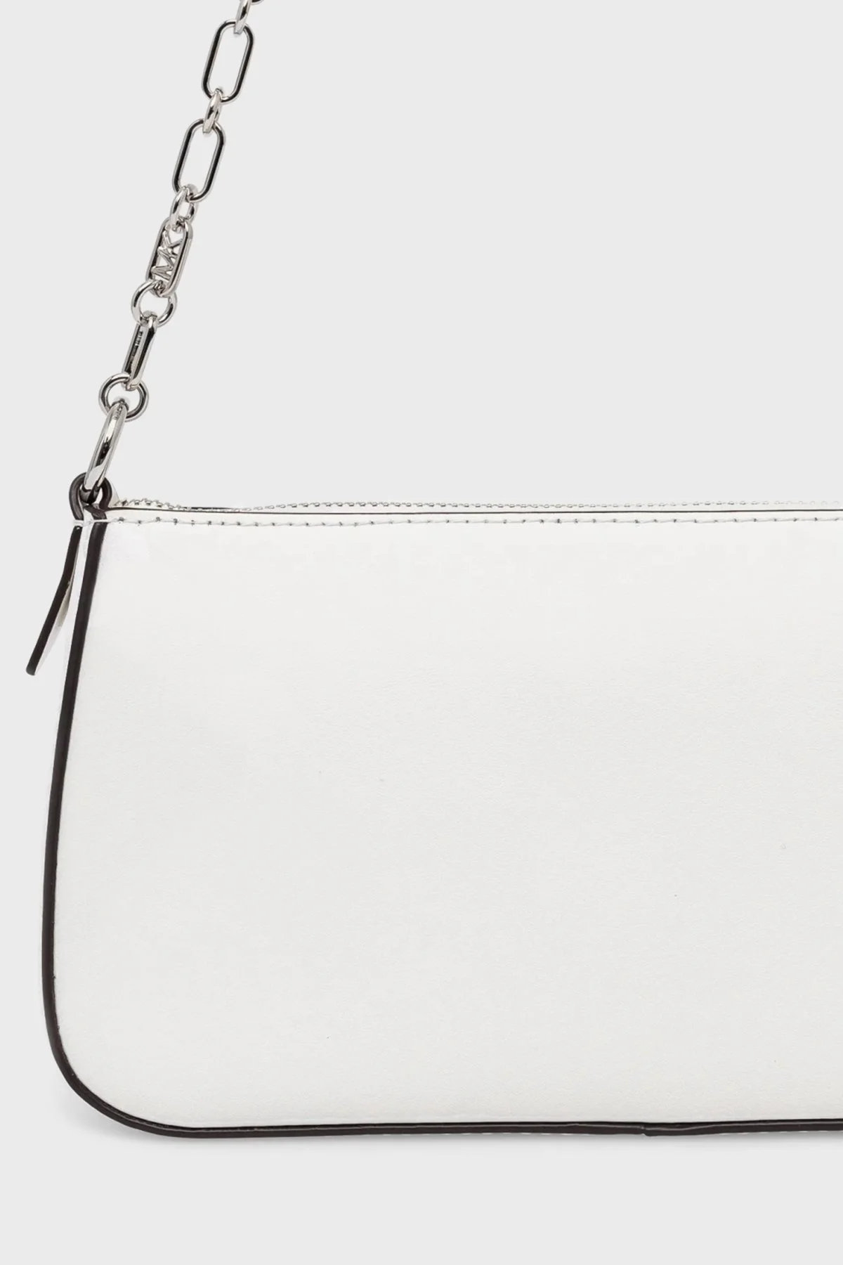 Michael Kors Hakiki Deri Zincir Askılı 32H3S8EW6L085 Bayan Çanta 32H3S8EW6L 085 BEYAZ - 11