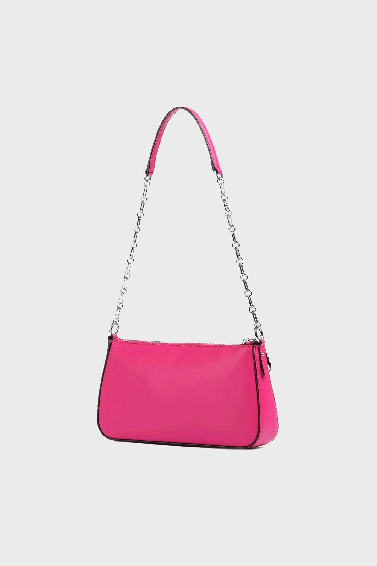 Michael Kors Hakiki Deri Zincir Askılı 32H3S8EW6L542 Bayan Çanta 32H3S8EW6L 542 FUŞYA - 7