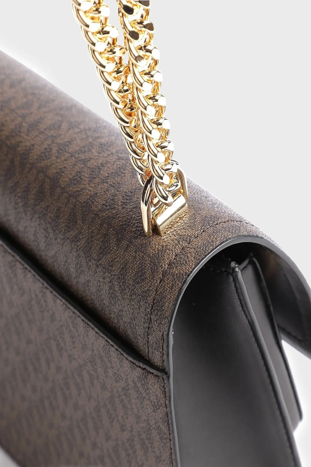 Michael Kors Heather Zincirli Omuz Askılı 30S2G7HL3B292 Bayan Çanta 30S2G7HL3B 292 KAHVE - 4