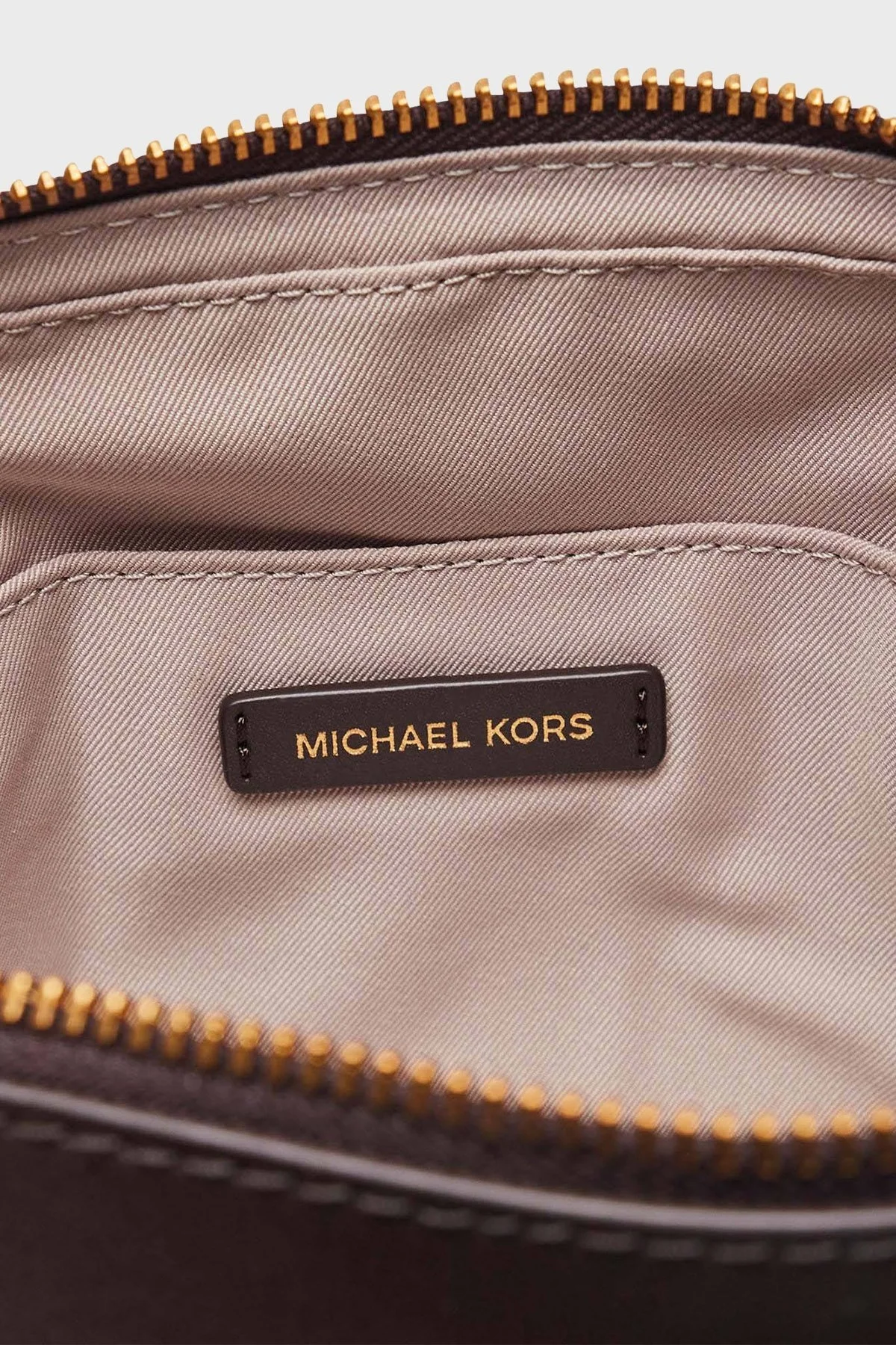 Michael Kors Jakarlı Logo Baskılı Çıkarılabilir Askılı Medium 32T5AYTC6O270 Bayan Çanta 32T5AYTC6O 270 GRİ - 5