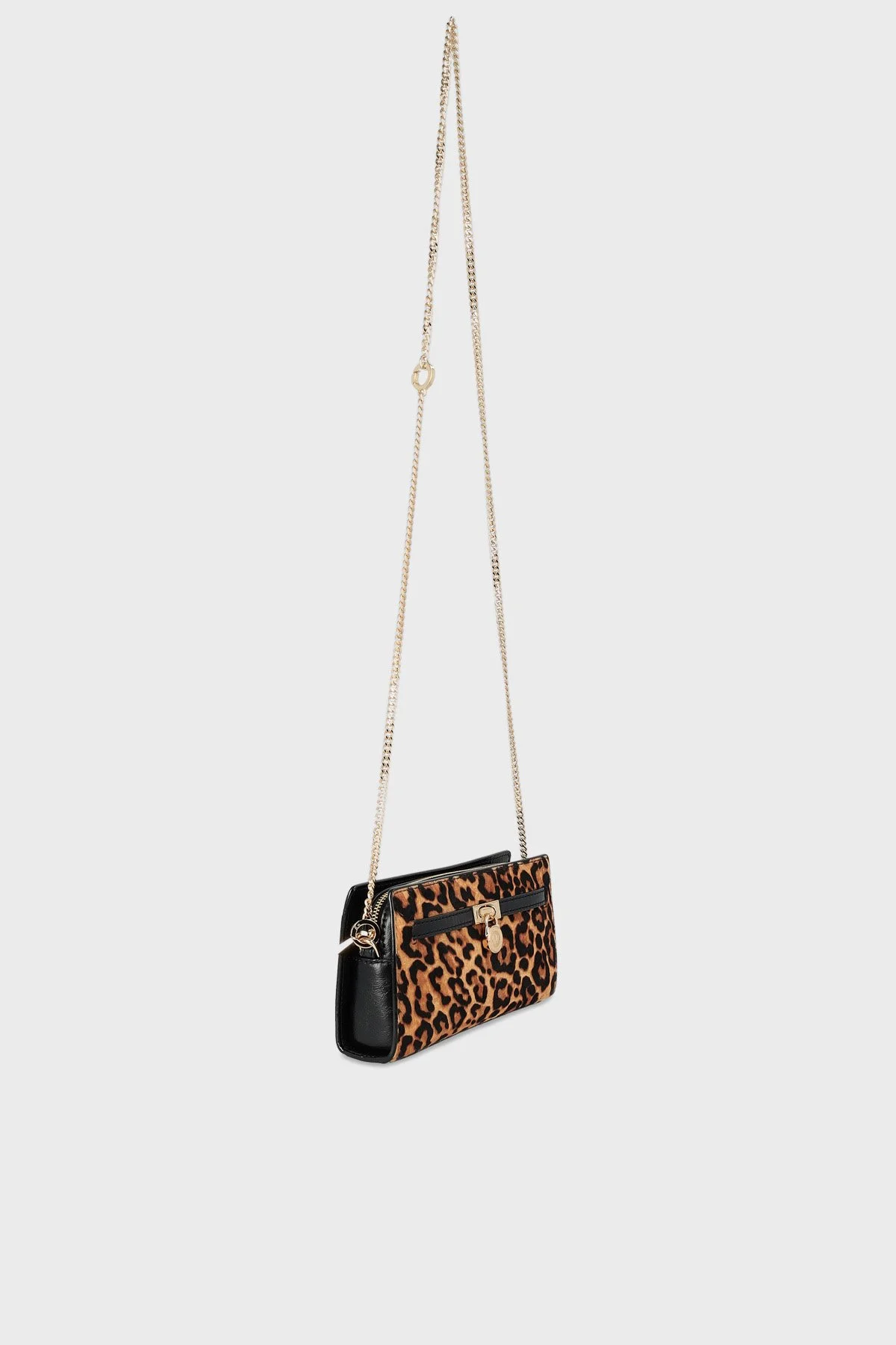 Michael Kors Leopar Desenli Çıkarılabilir Zincir Askılı 32F5GNXC0H706 Bayan Çanta 32F5GNXC0H 706 LEOPAR - 8