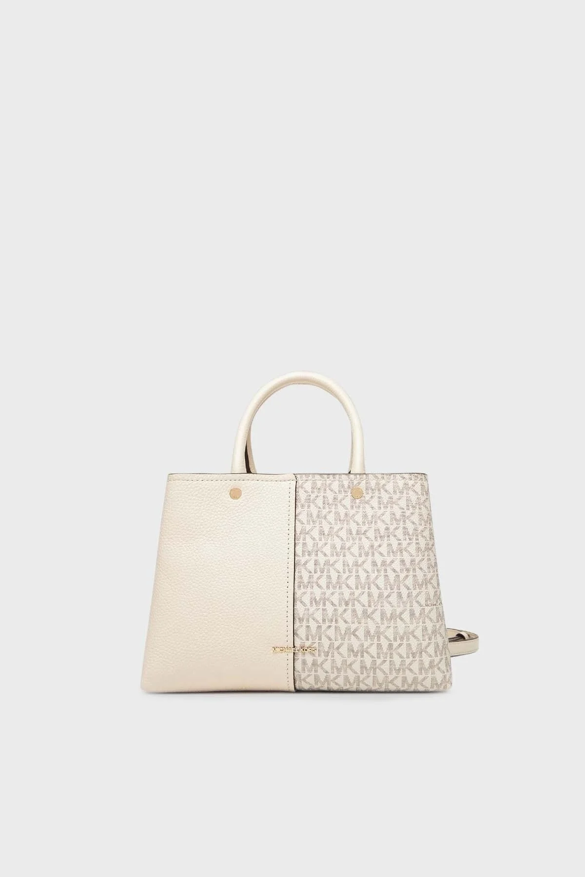 Michael Kors Logo Baskılı Çıkarılabilir Askılı 30T5GFFS2B132 Bayan Çanta 30T5GFFS2B 132 EKRU - 1