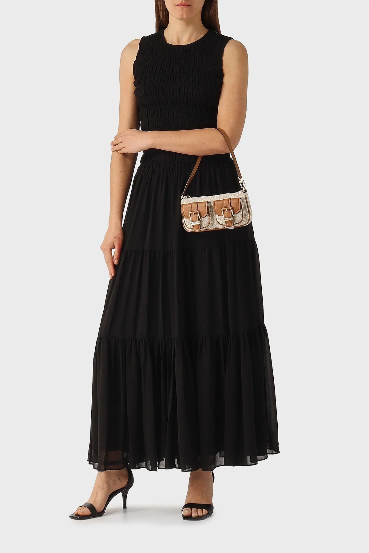 Michael Kors Logo Baskılı Çıkarılabilir Askılı 32S5GZCU1B149 Bayan Çanta 32S5GZCU1B 149 EKRU - 2