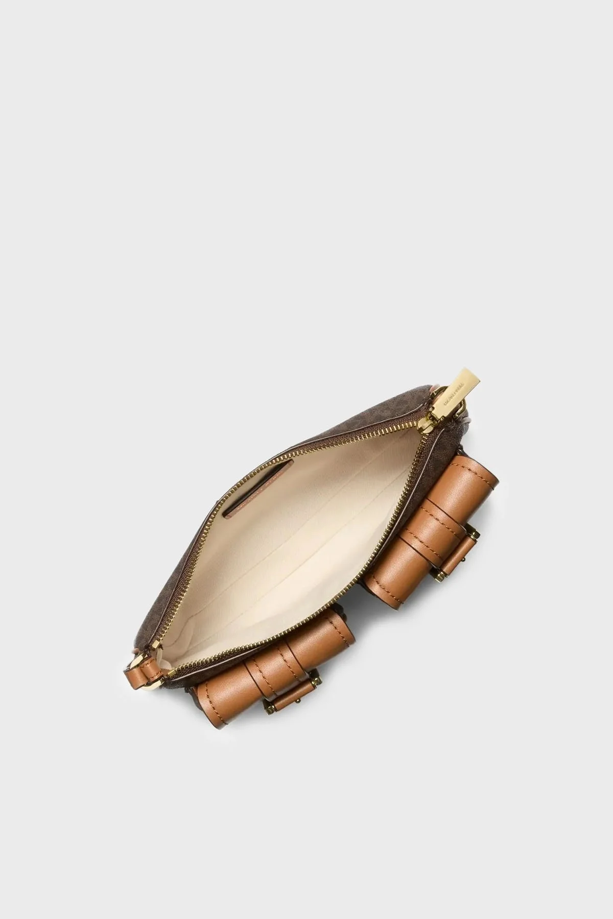 Michael Kors Logo Baskılı Çıkarılabilir Askılı 32S5GZCU1B252 Bayan Çanta 32S5GZCU1B 252 KAHVE - 10