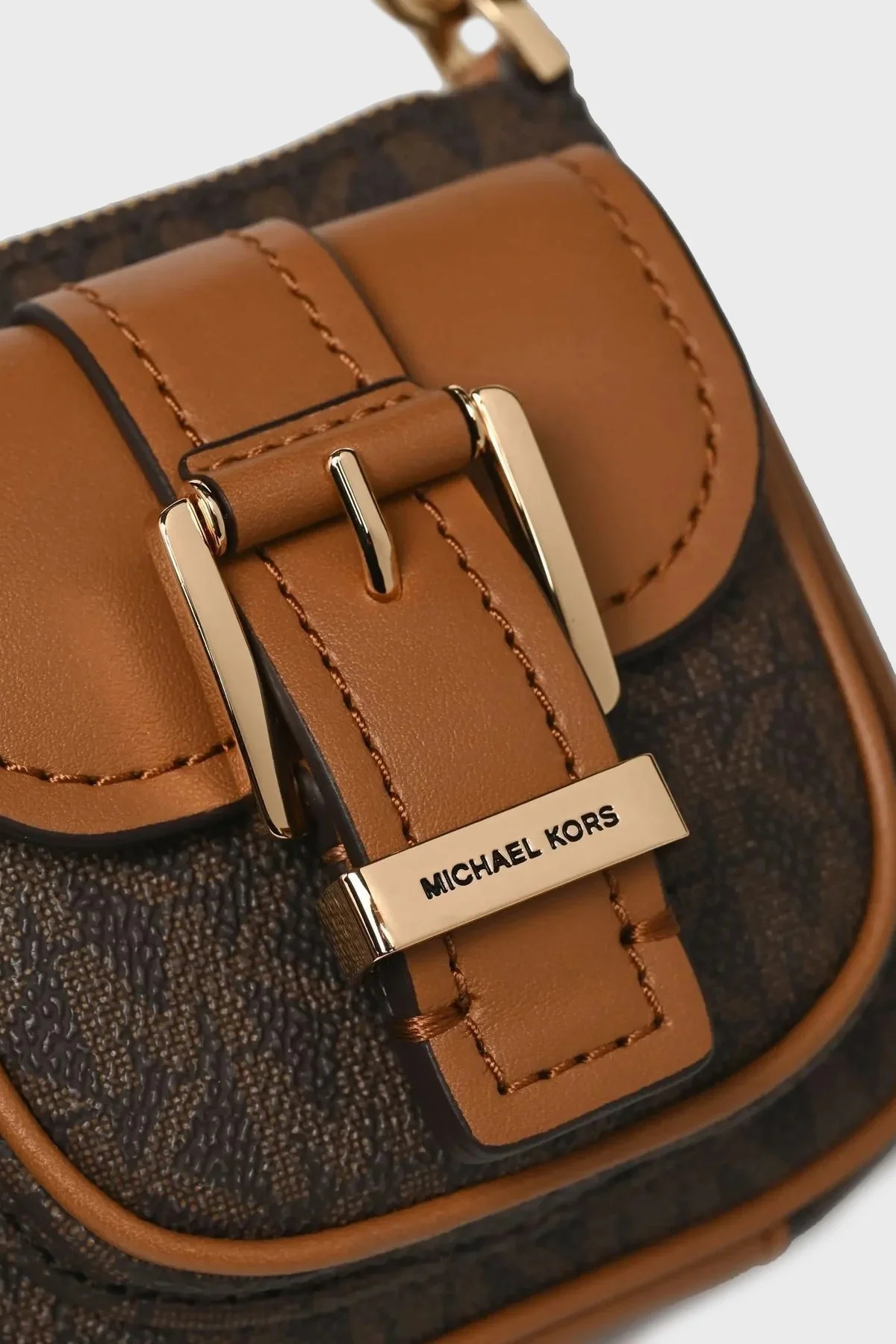 Michael Kors Logo Baskılı Çıkarılabilir Askılı 32S5GZCU1B252 Bayan Çanta 32S5GZCU1B 252 KAHVE - 12