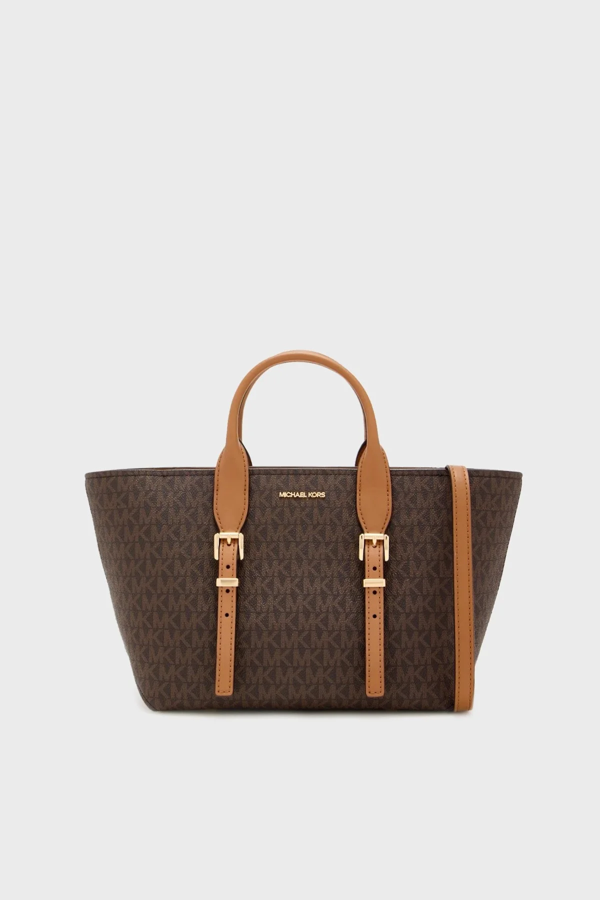 Michael Kors Logo Baskılı Çıkarılabilir Askılı Büyük 30R5G9OS1B252 Bayan Çanta 30R5G9OS1B 252 KAHVE - 6