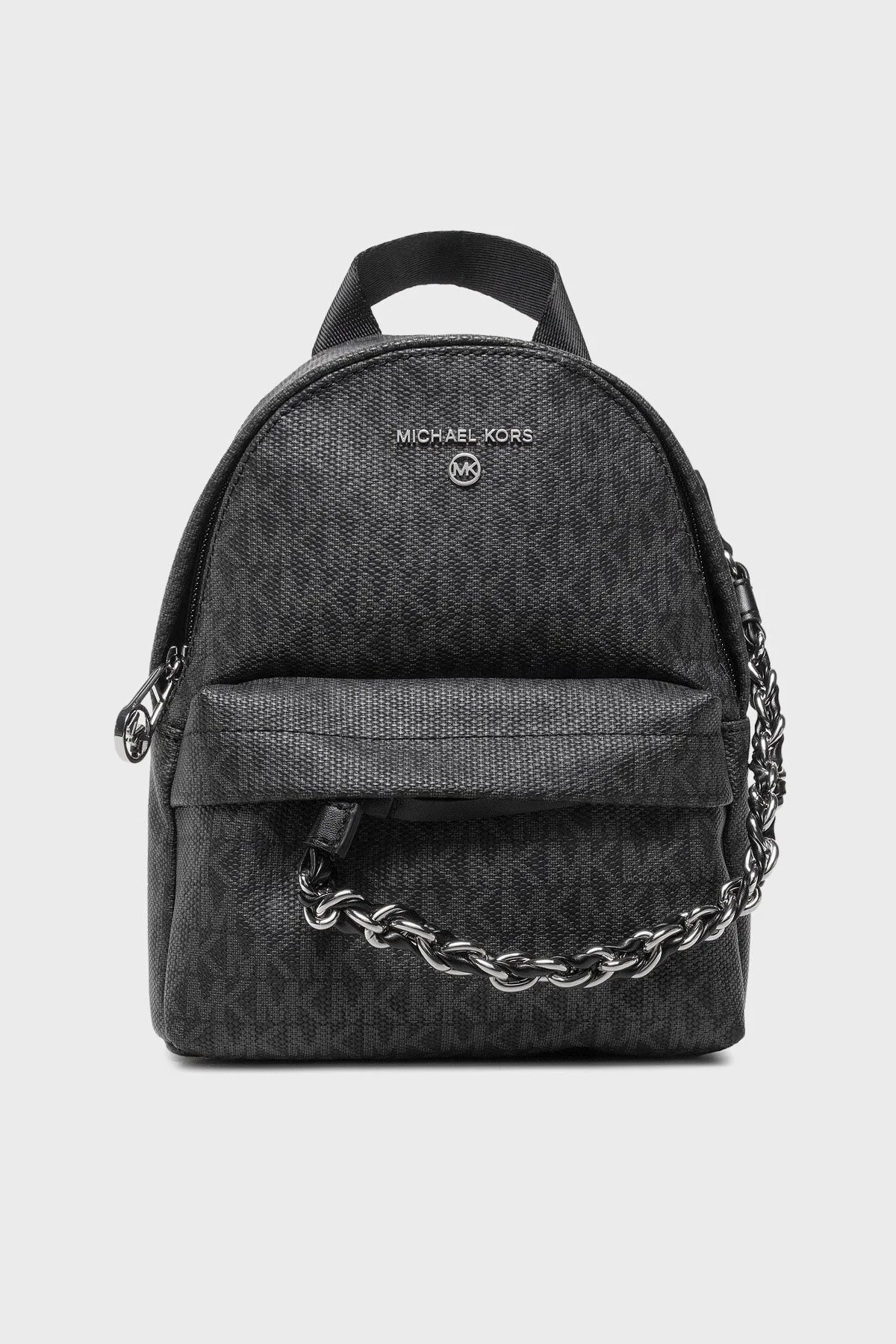 Michael Kors Logo Baskılı Çıkarılabilir Sırt Askılı 30T1S04B0B001 Bayan Çanta 30T1S04B0B 001 SİYAH - 1