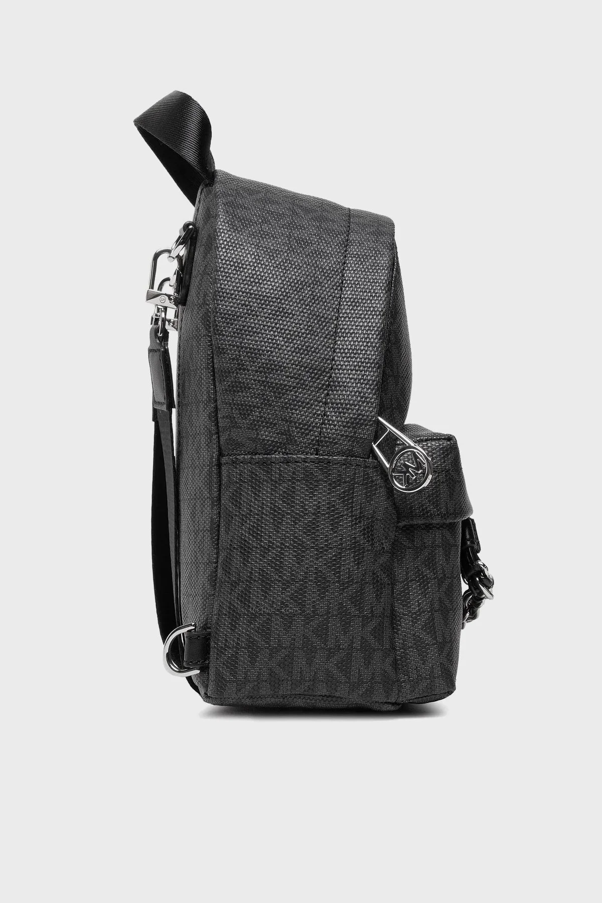 Michael Kors Logo Baskılı Çıkarılabilir Sırt Askılı 30T1S04B0B001 Bayan Çanta 30T1S04B0B 001 SİYAH - 5