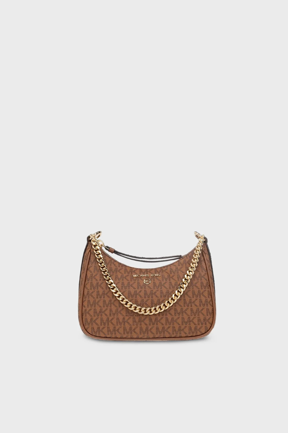 Michael Kors Logo Baskılı Kanvas Zincirli Jet Set 32H1GT9C1V230 Bayan Çanta 32H1GT9C1V 230 TABA - 1