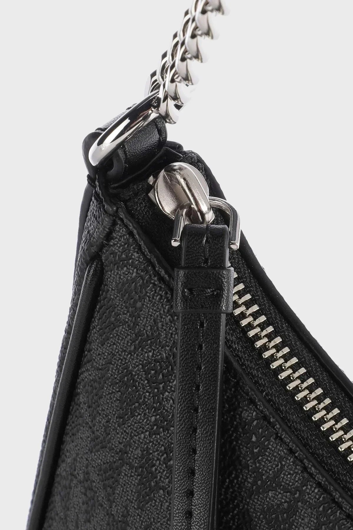 Michael Kors Logo Baskılı Zincir Askılı 32H1ST9C1B001 Bayan Çanta 32H1ST9C1B 001 SİYAH - 5